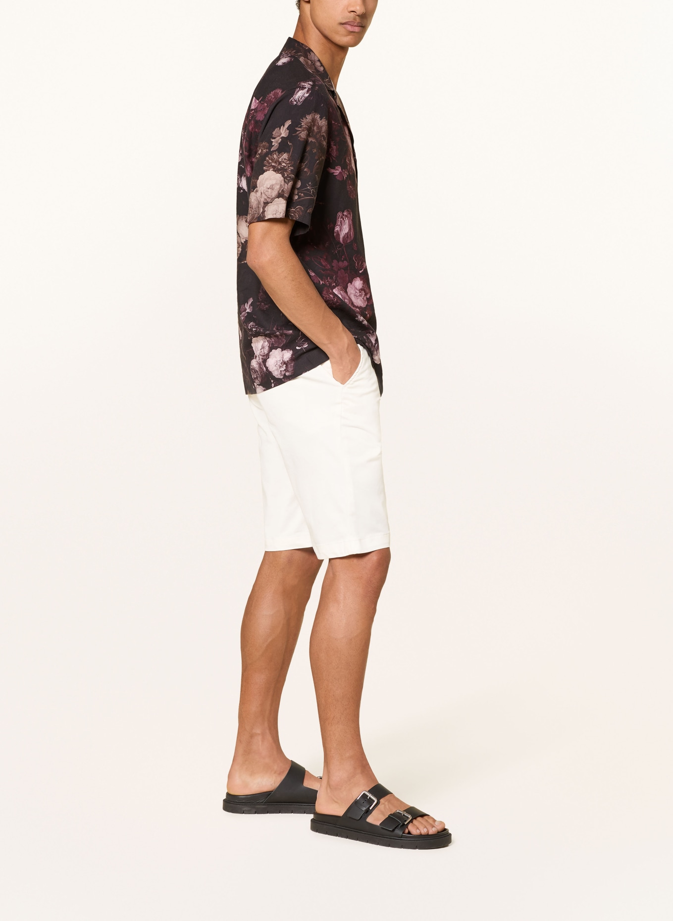 BALDESSARINI Shorts Regular Fit: WEISS