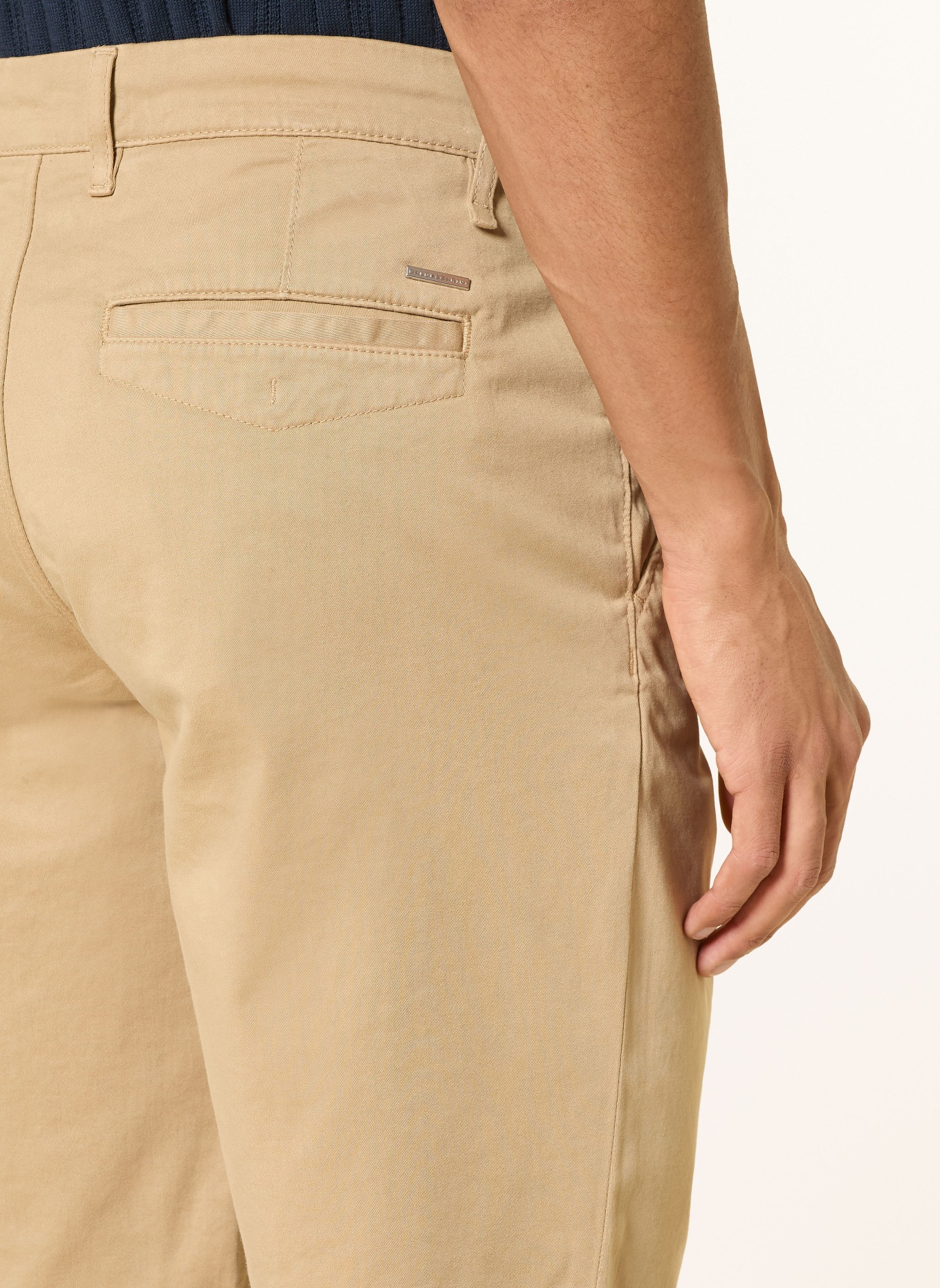 BALDESSARINI Regular-Fit Shorts: BEIGE