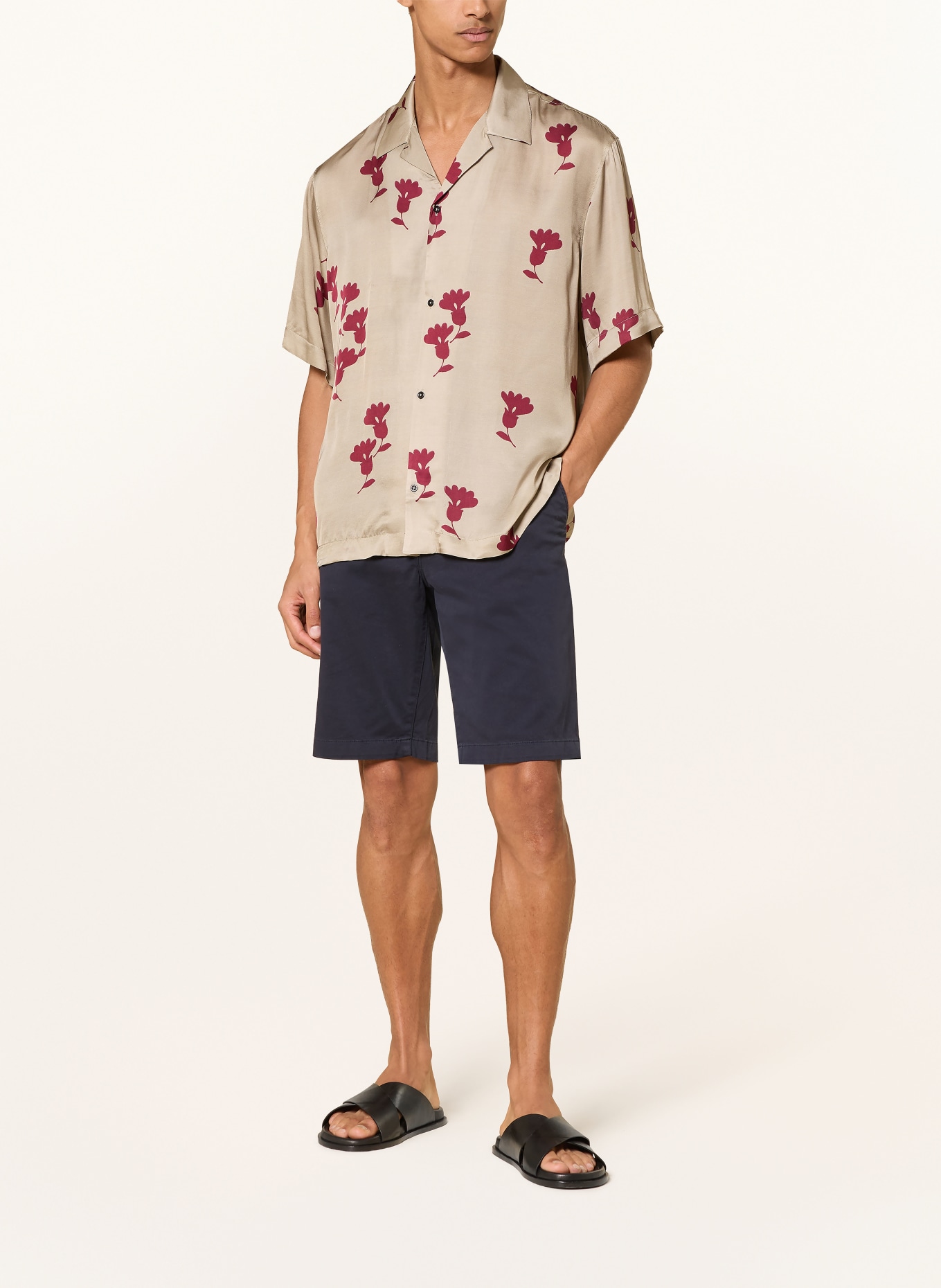 BALDESSARINI Shorts Regular Fit: DUNKELBLAU