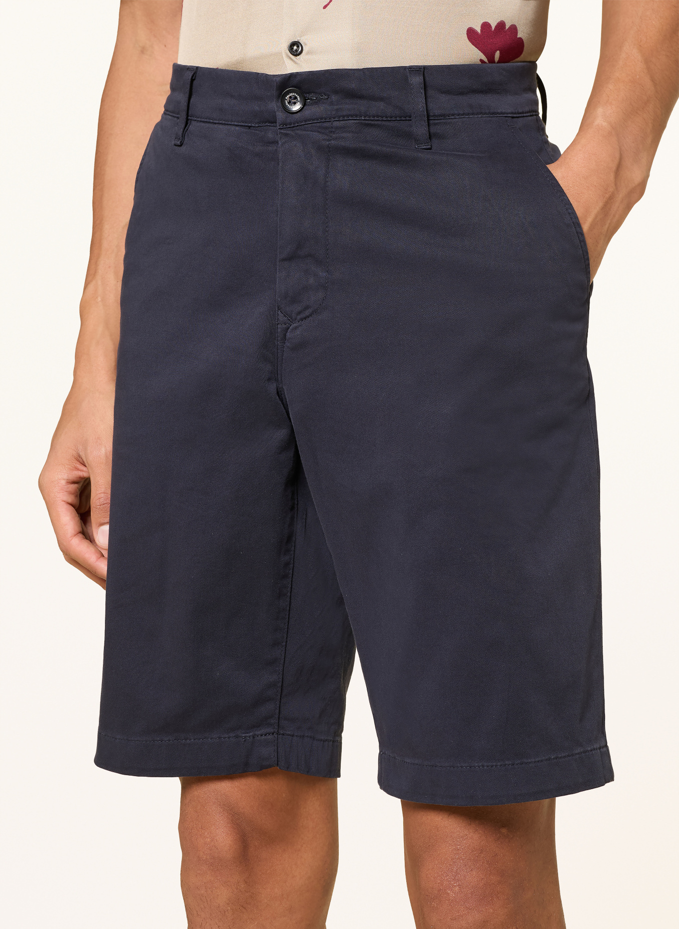 BALDESSARINI Shorts Regular Fit: DUNKELBLAU