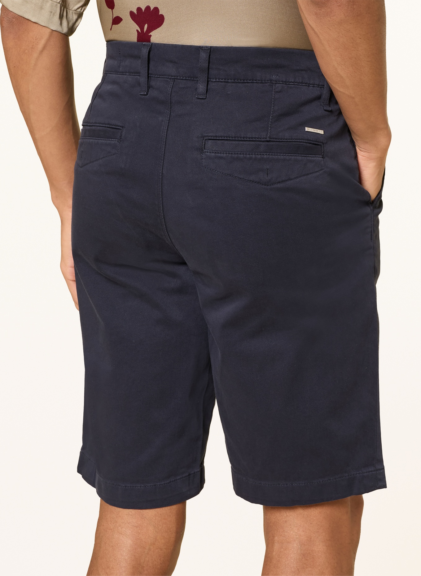 BALDESSARINI Shorts Regular Fit: DUNKELBLAU