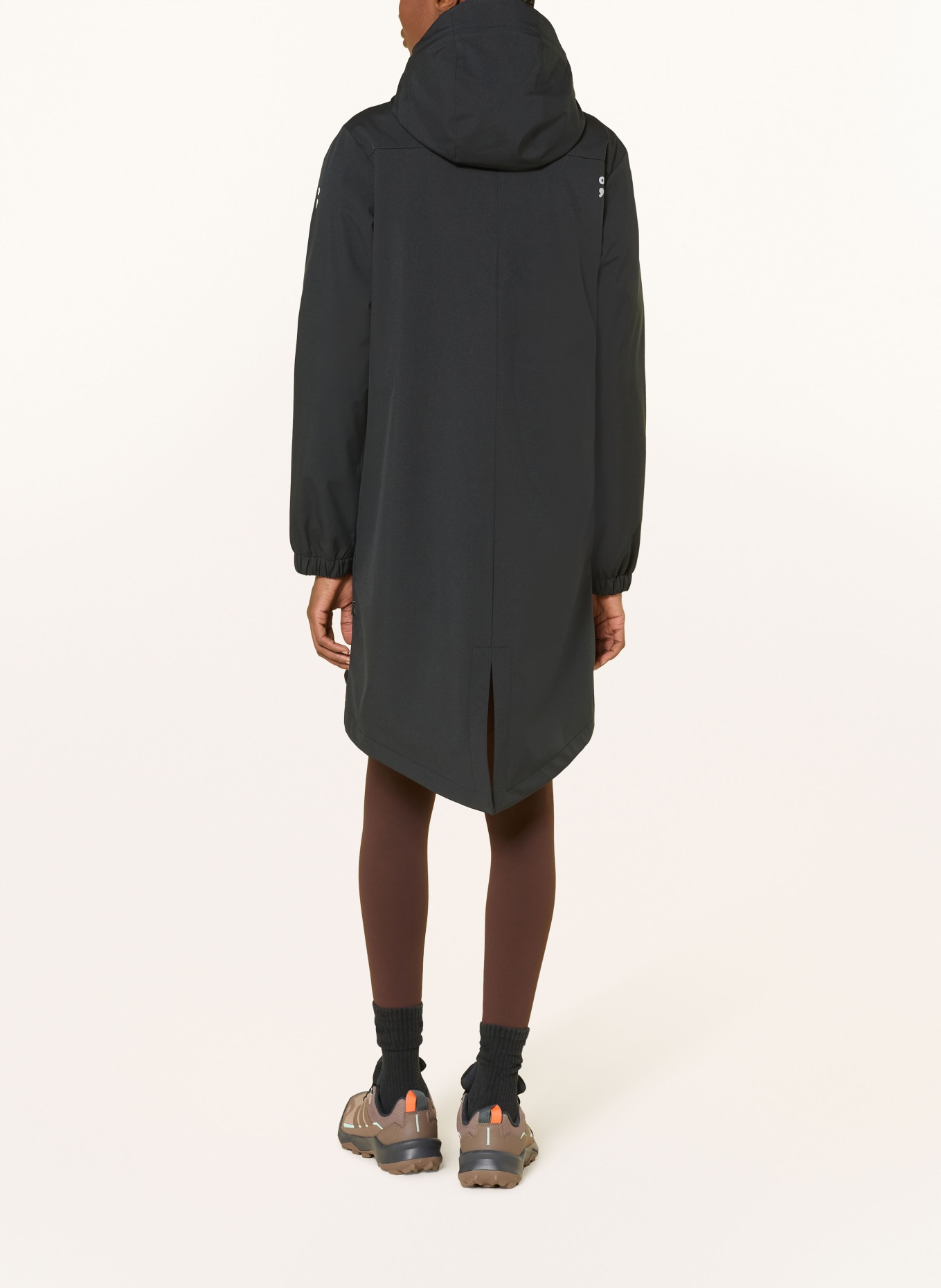 me°ru' Parka NANCY: ZWART