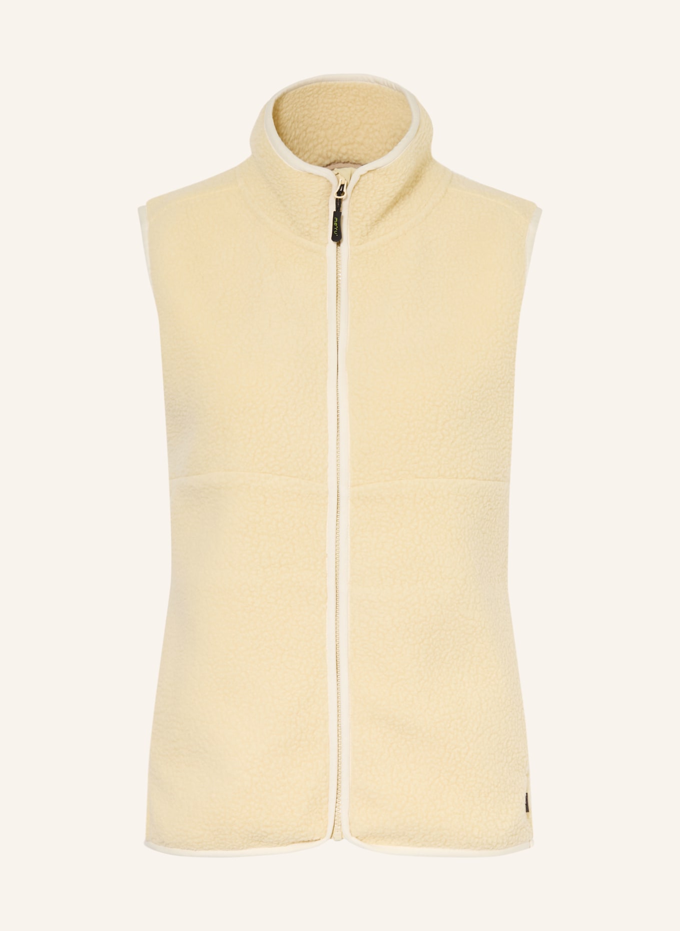 me°ru' Fleecová vesta BOBIGNY: KRÉMOVÁ
