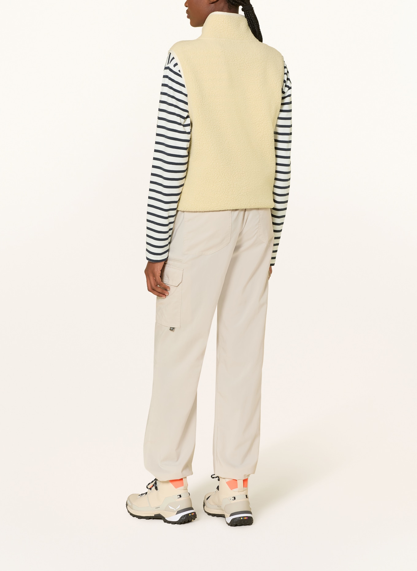 me°ru' Fleecová vesta BOBIGNY: KRÉMOVÁ