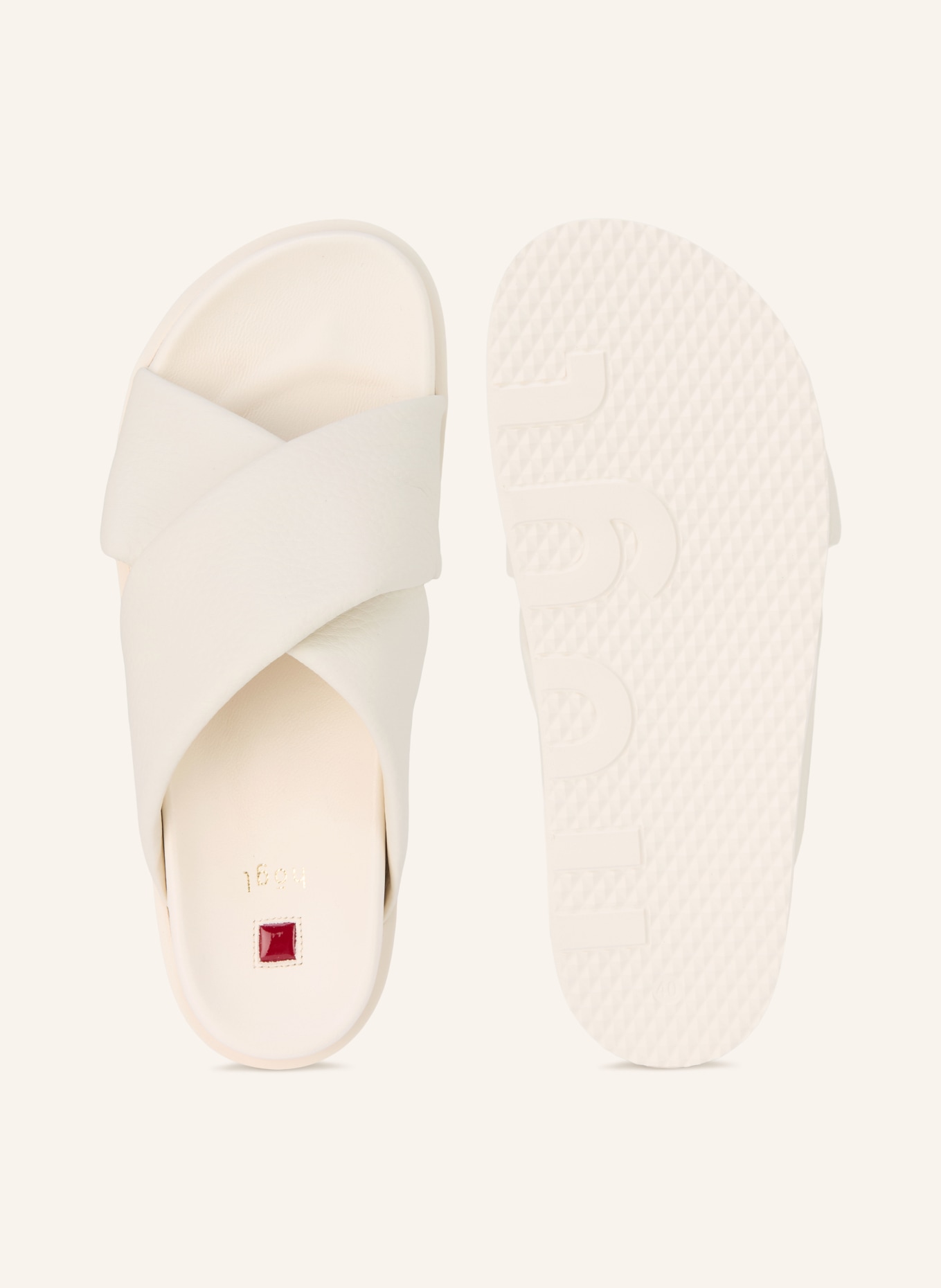 Högl slippers: CRÈME