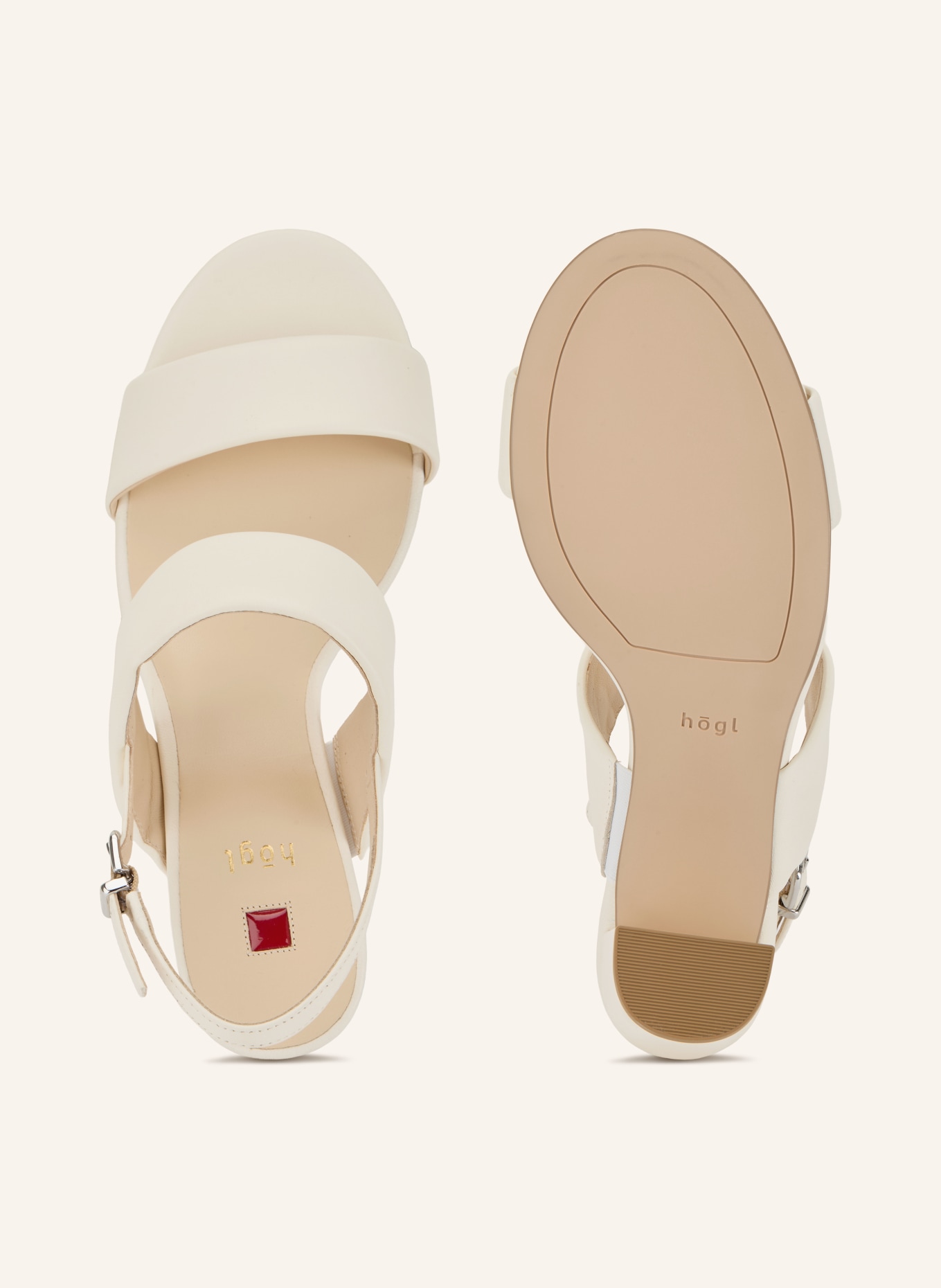 Högl Sandaletten: CREME