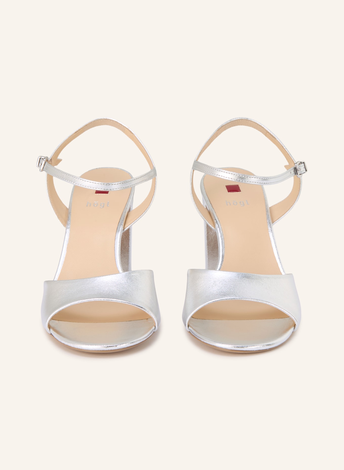 Högl sandalen: ZILVER