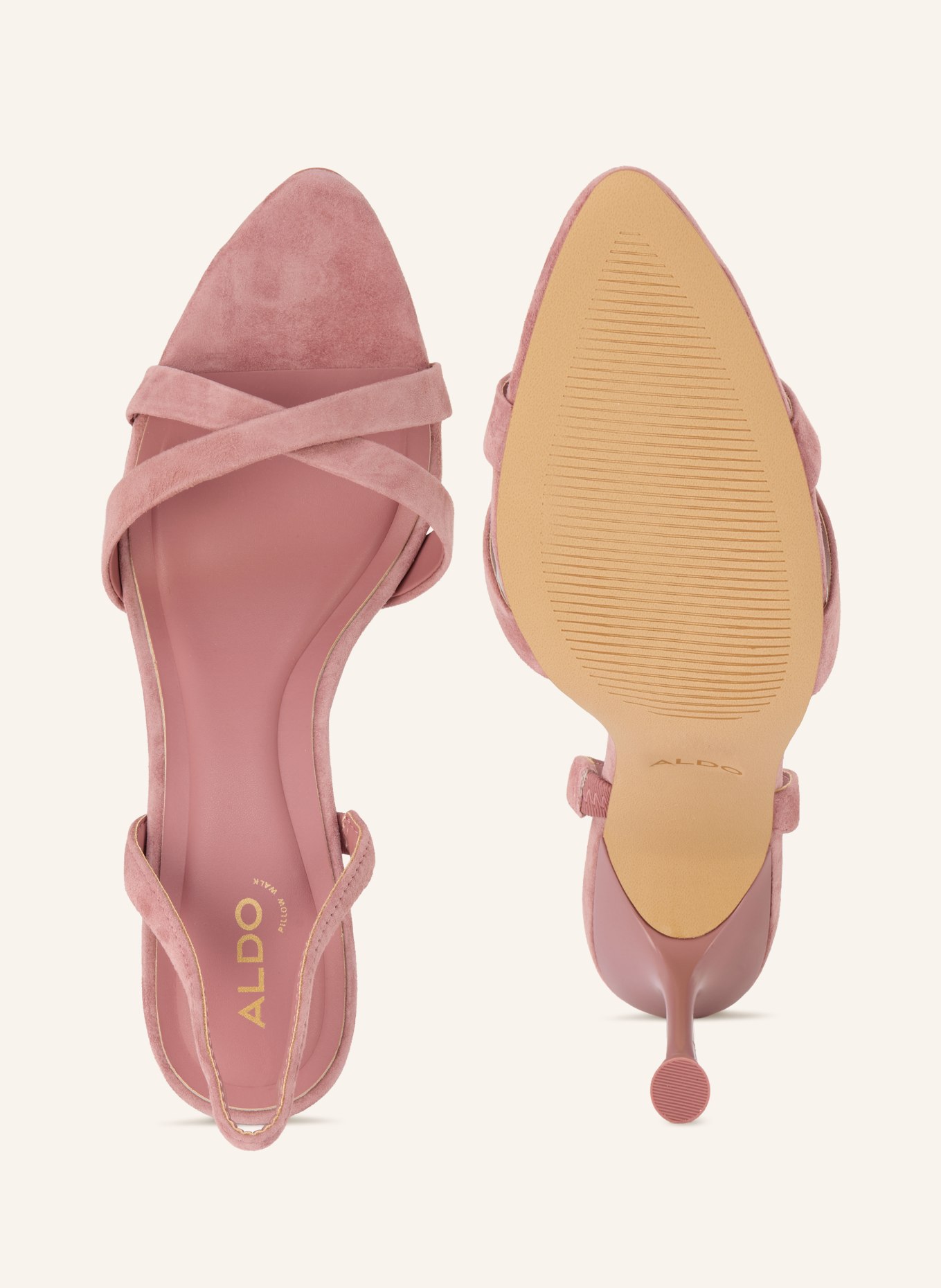 ALDO ELERA Ankle Boots: DUSKY PINK