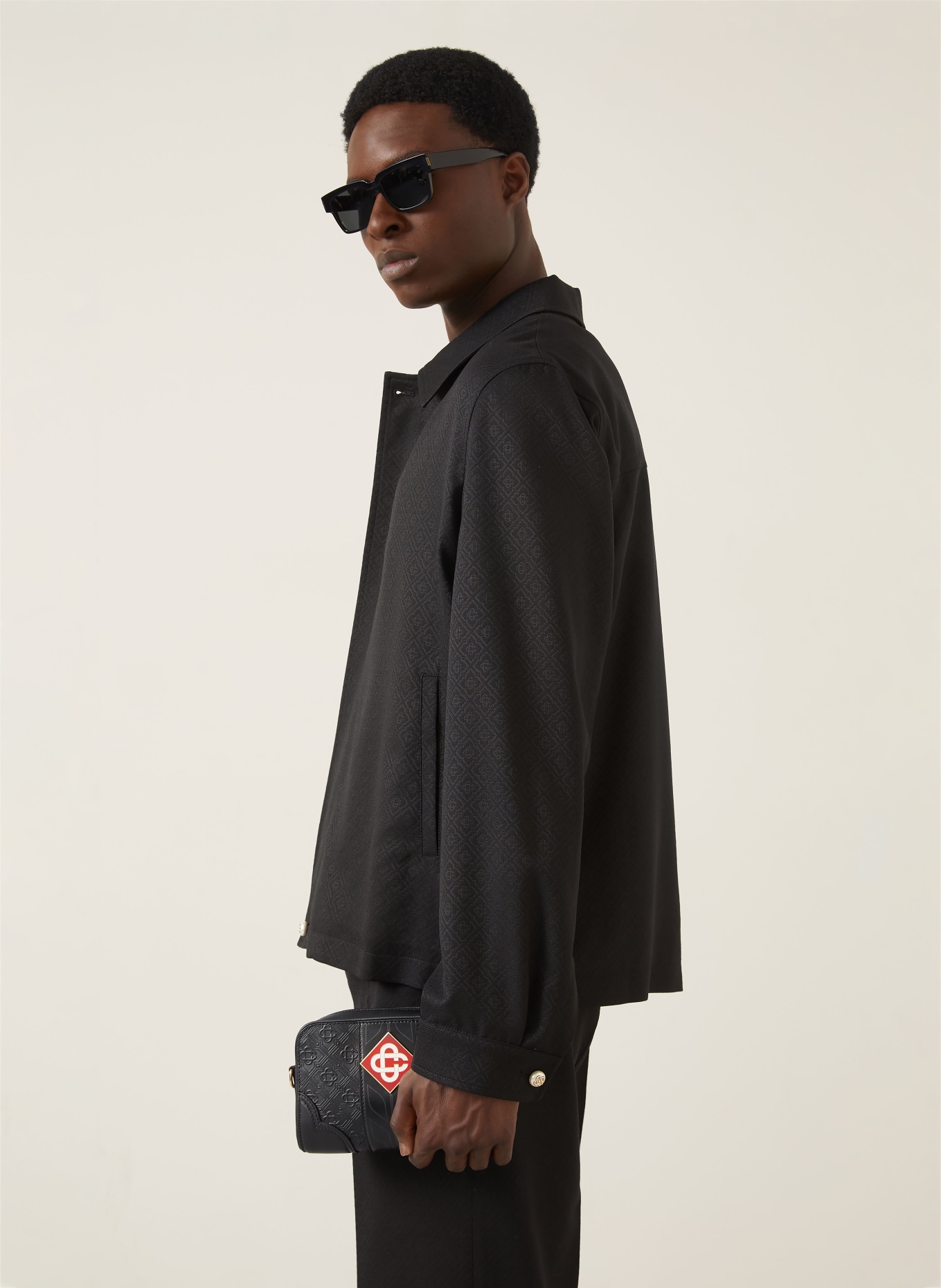 Casablanca taška přes rameno: ČERNÁ / ČERVENÁ / BÍLÁ