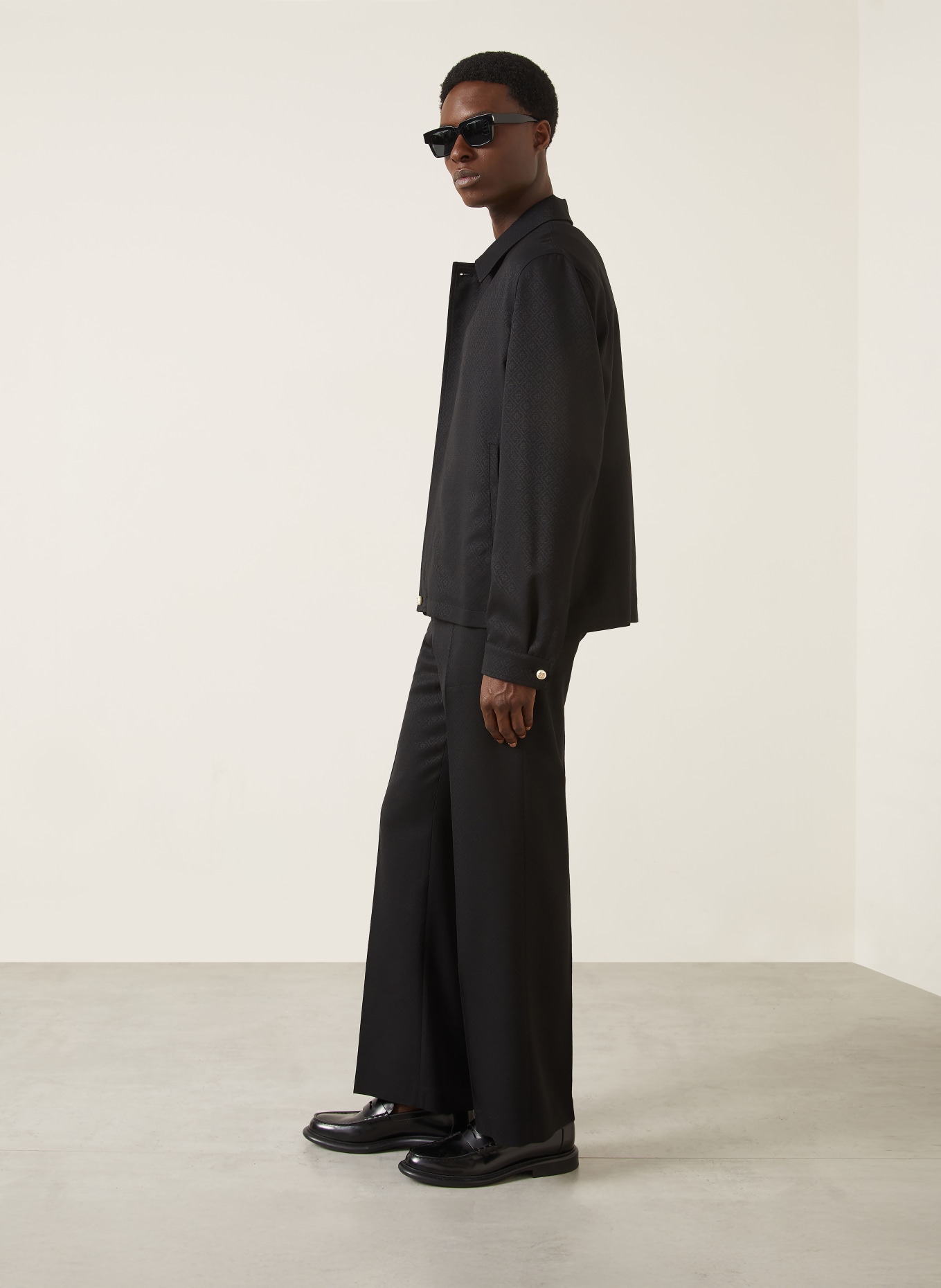 Casablanca Hose Regular Fit: SCHWARZ