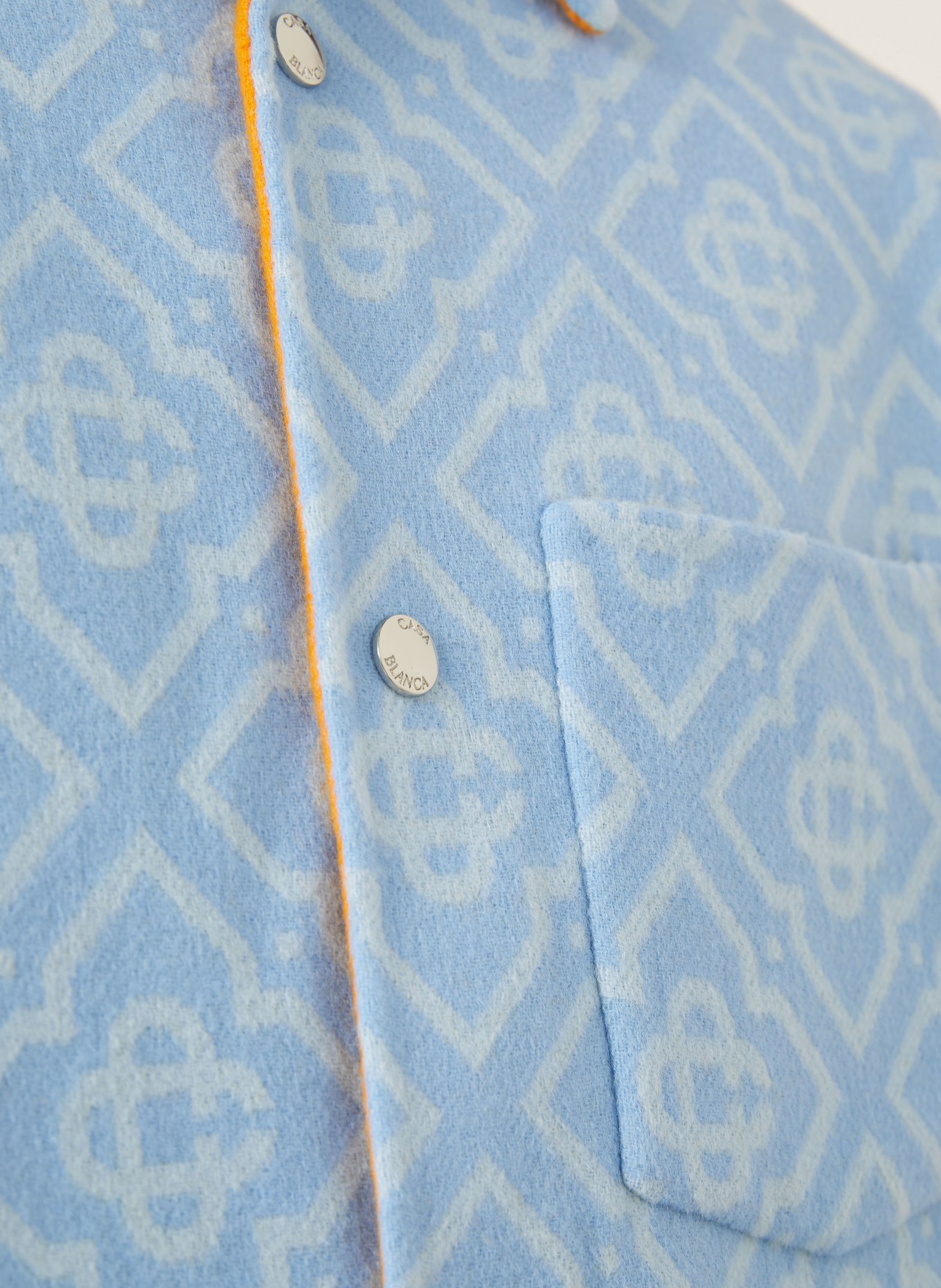Casablanca Outer jacket: LIGHT BLUE / CREAM