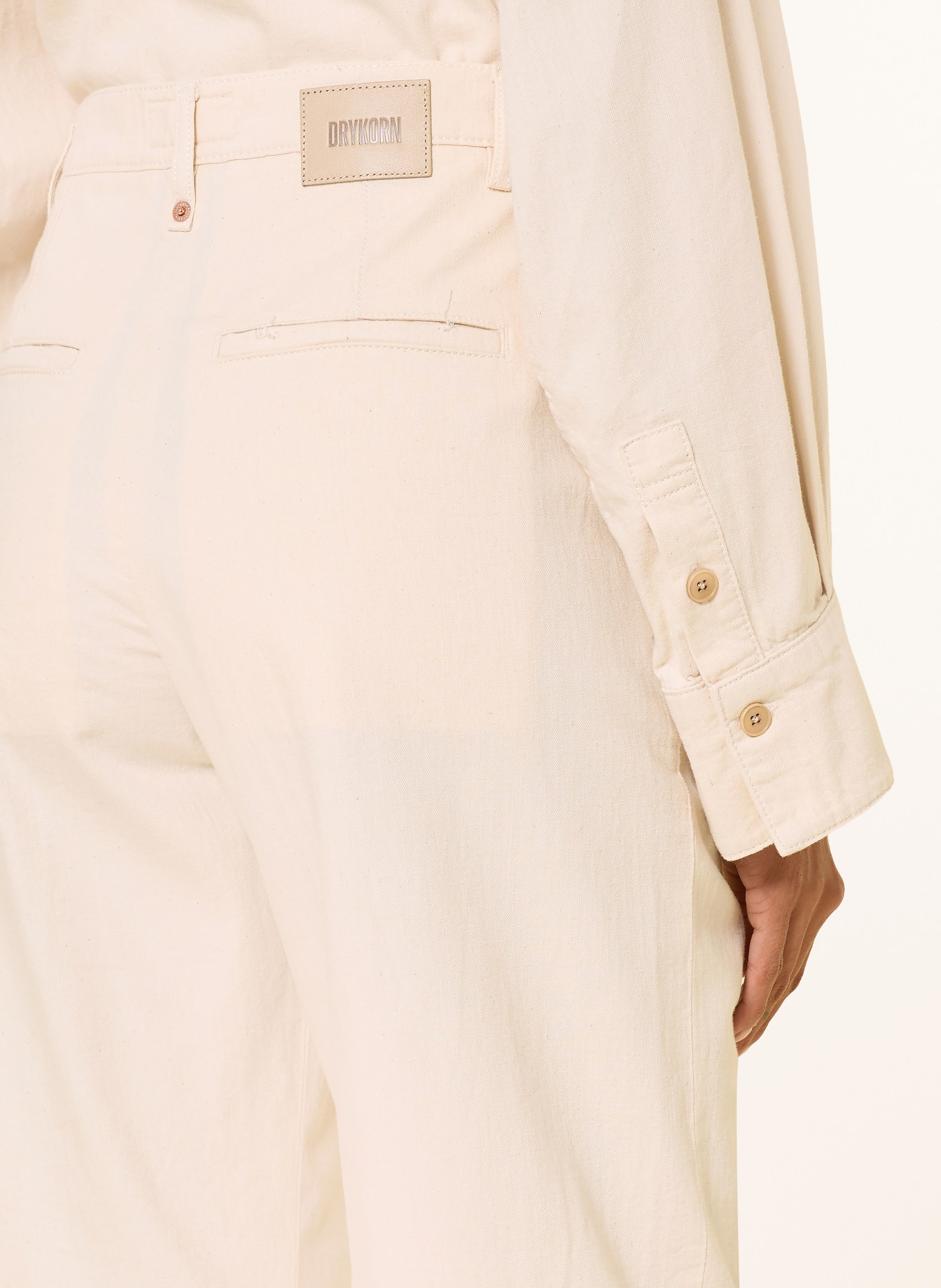 DRYKORN Hose BEHANCE: CREME
