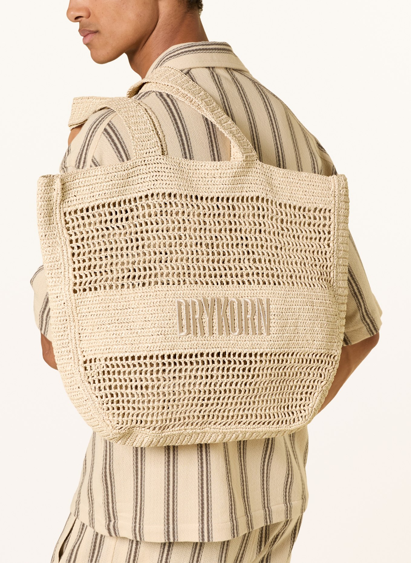 DRYKORN Shopper LAREN: ECRU