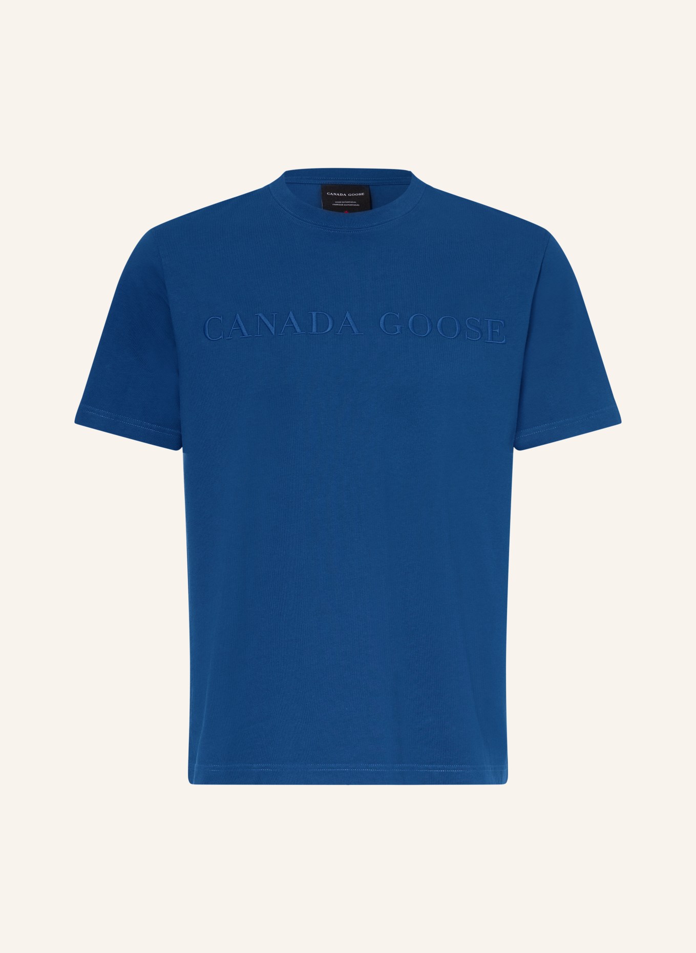 CANADA GOOSE T-shirt VANTAGE: BLAUW