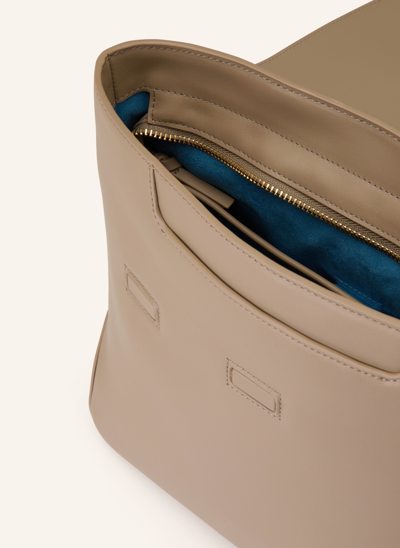 KAAI REBEL MINI Backpack: TAUPE / GOLD