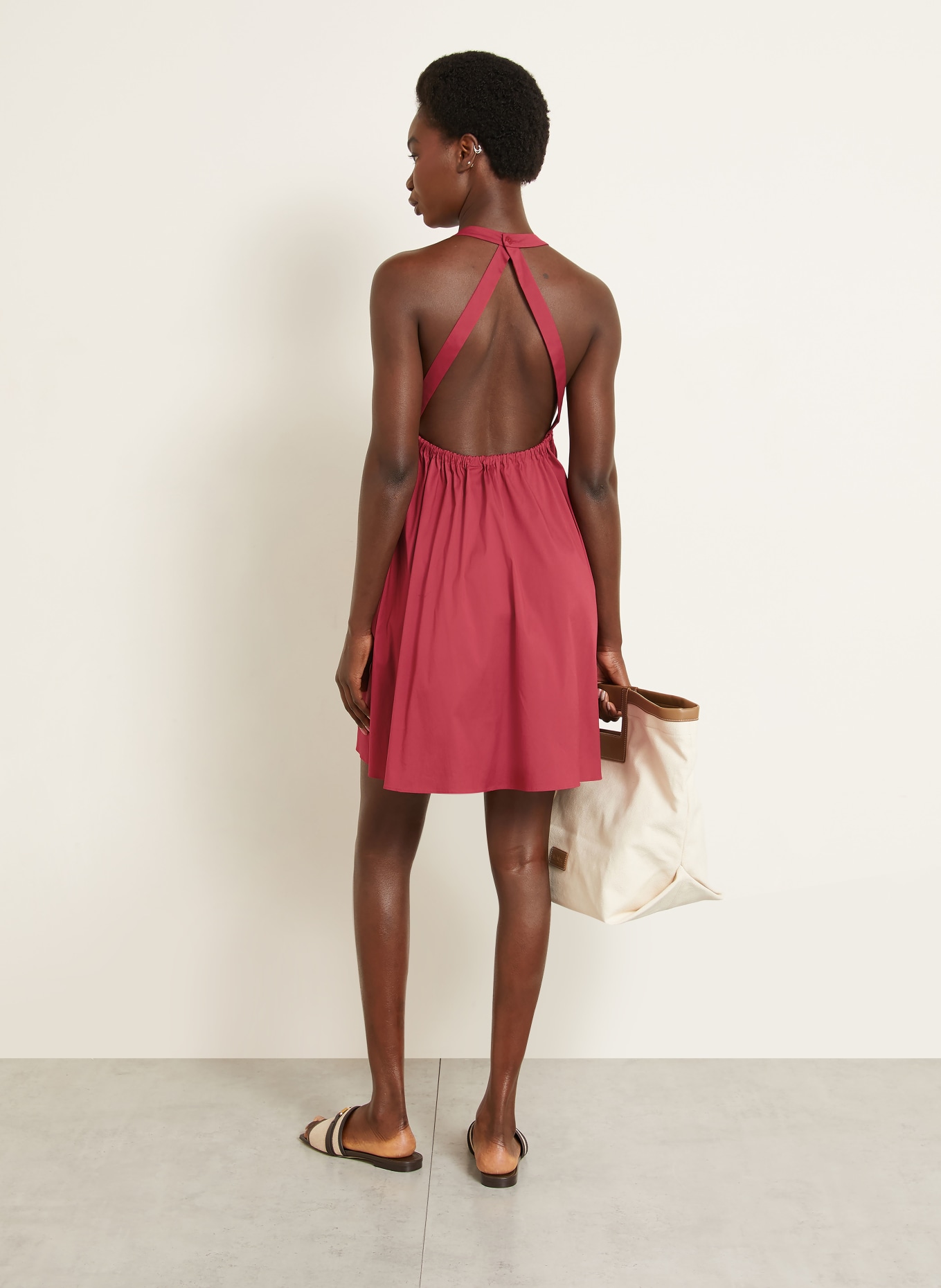 Max Mara BEACHWEAR PANTERA Beach Dress: RED