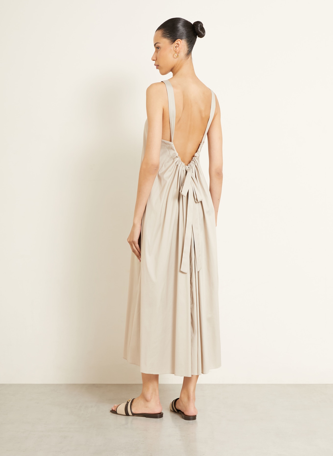 Max Mara BEACHWEAR Strandkleid SETA: BEIGE