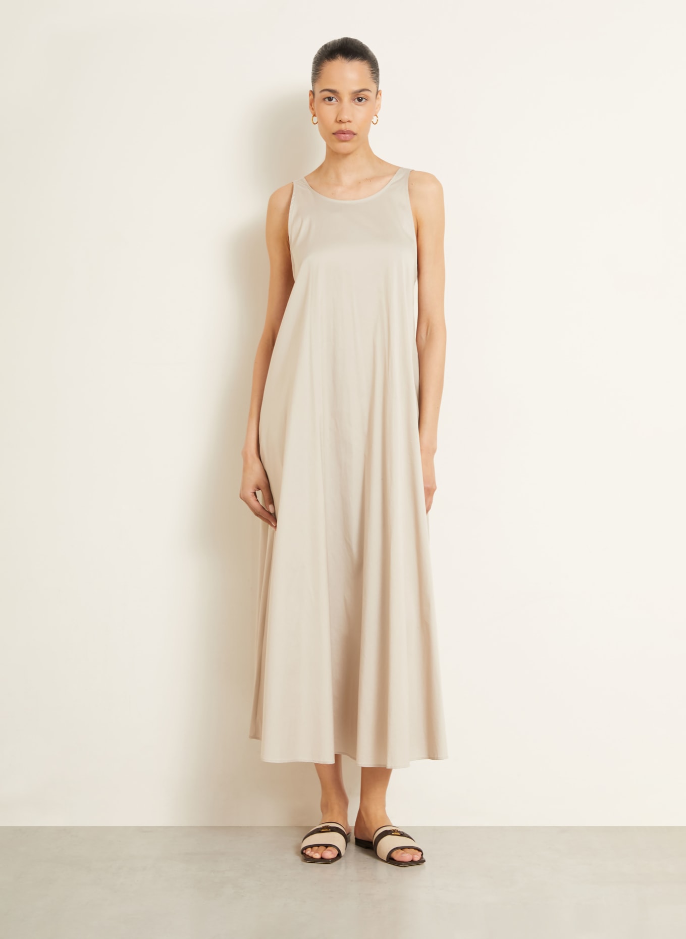 Max Mara BEACHWEAR Strandkleid SETA: BEIGE