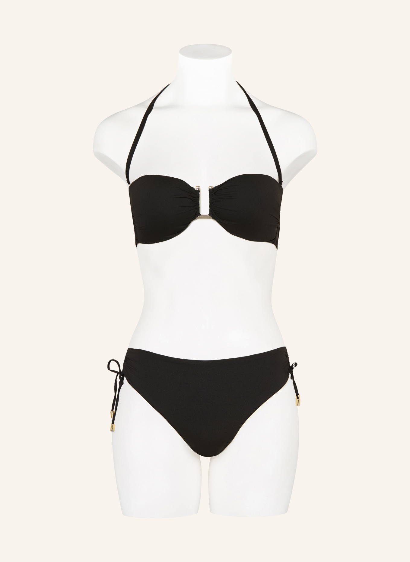 Max Mara BEACHWEAR Podstawowe figi bikini SANDRA: CZARNY