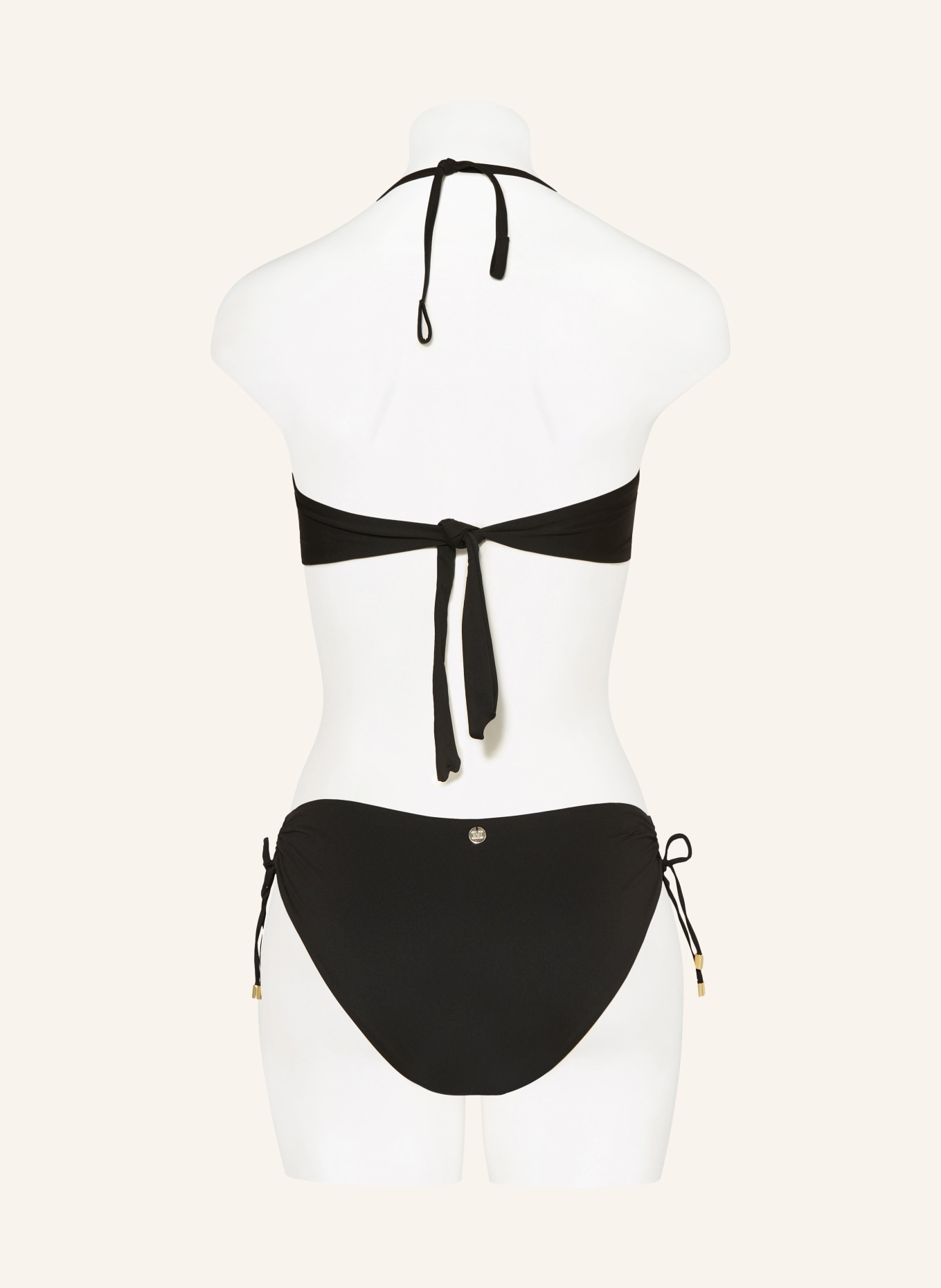 Max Mara BEACHWEAR Podstawowe figi bikini SANDRA: CZARNY