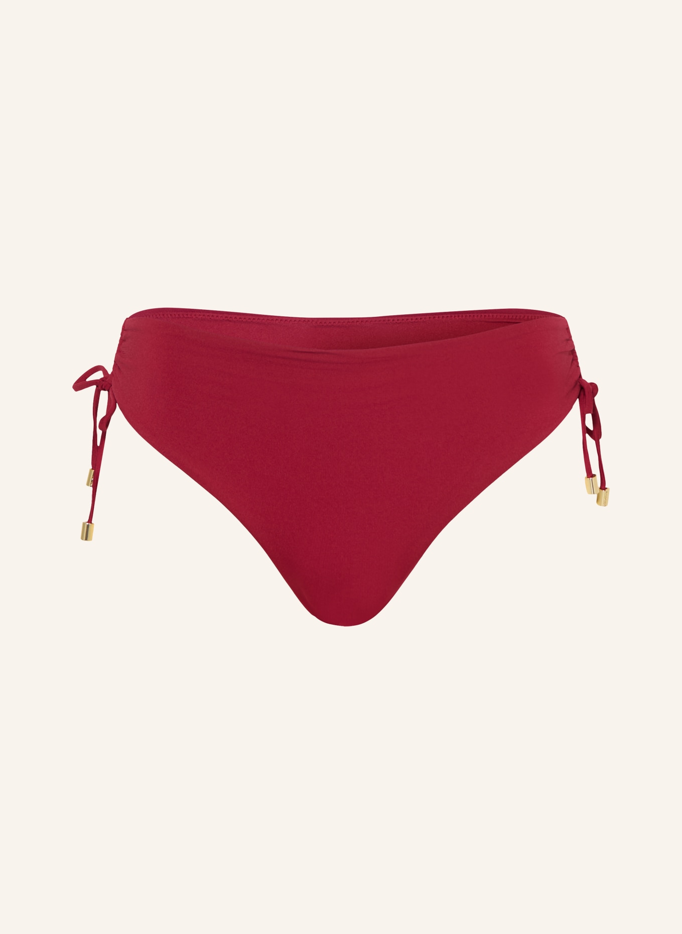 Max Mara BEACHWEAR Podstawowe figi bikini SANDRA: CIEMNOCZERWONY