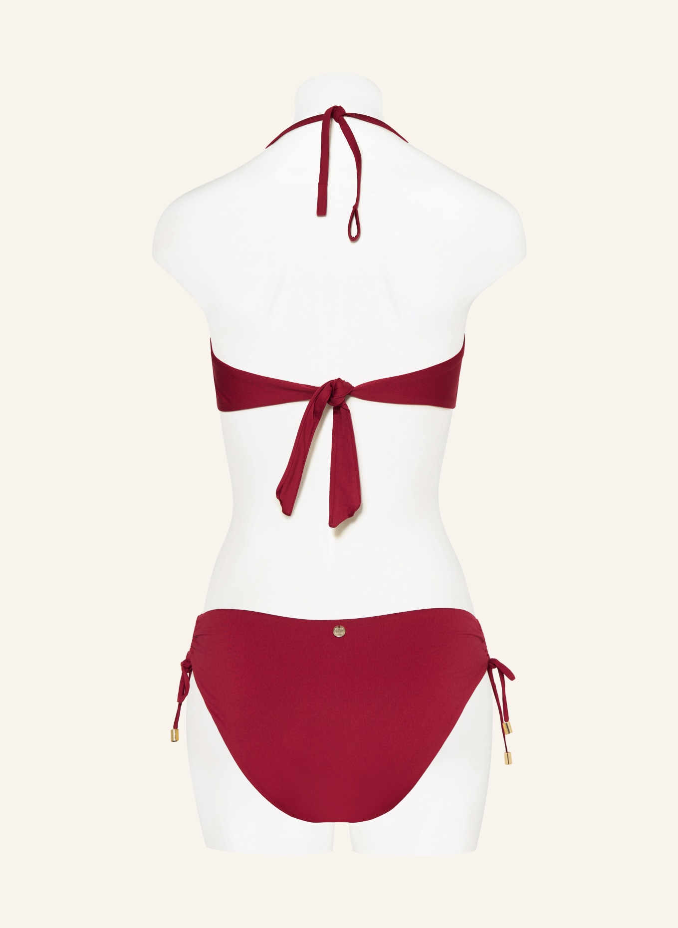 Max Mara BEACHWEAR Bandeau-Bikini-Top AMELIA: DUNKELROT