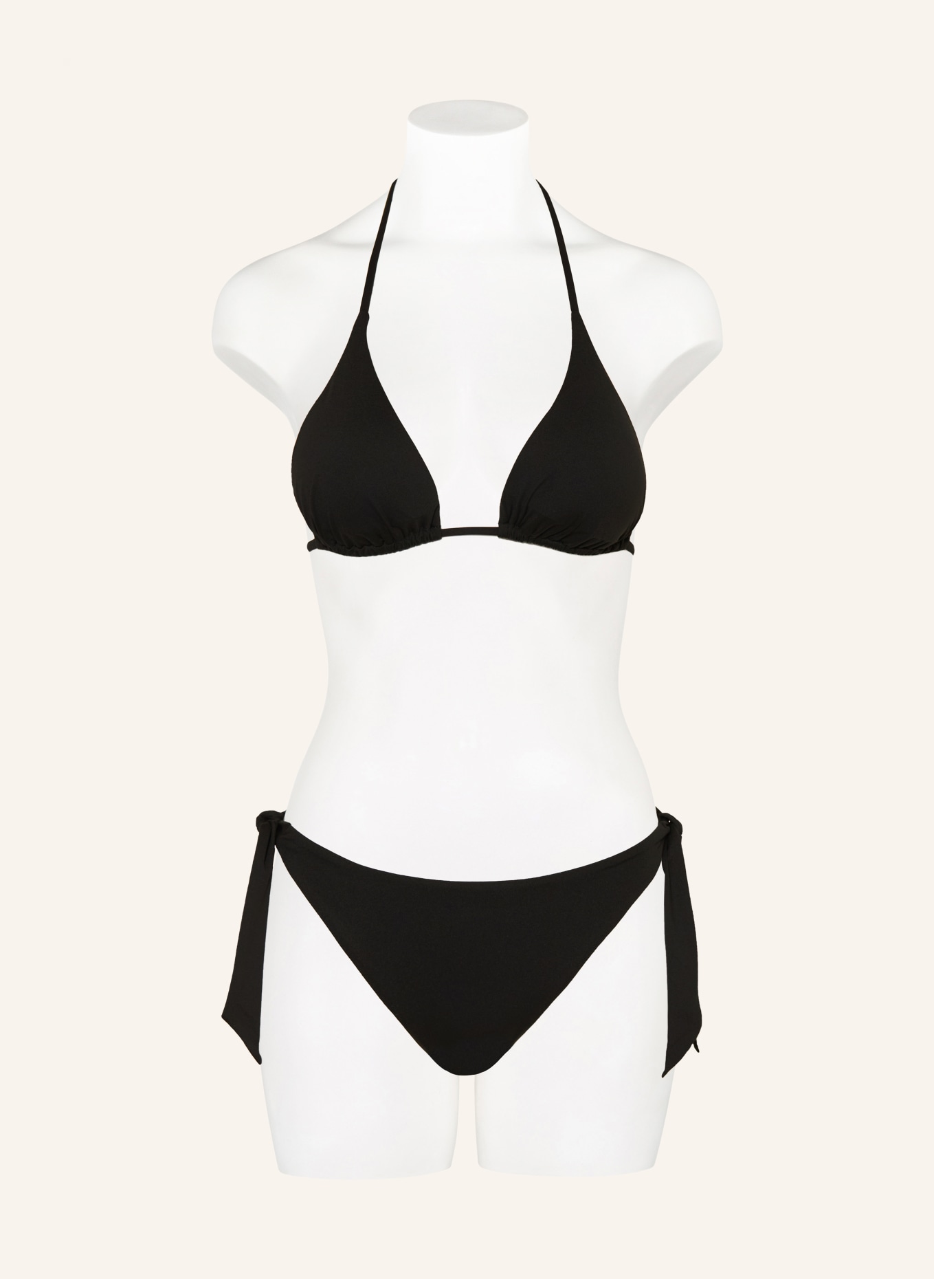 Max Mara BEACHWEAR Triangel-Bikini BABY: SCHWARZ