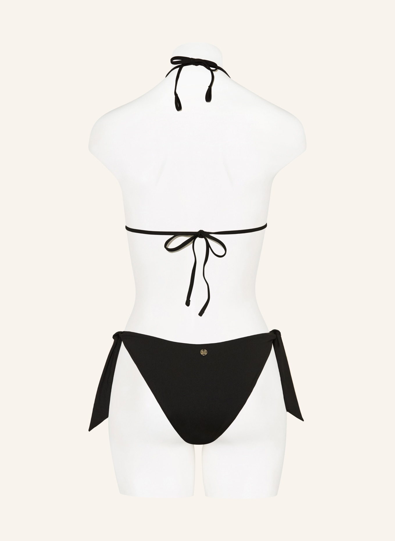 Max Mara BEACHWEAR Triangel-Bikini BABY: SCHWARZ