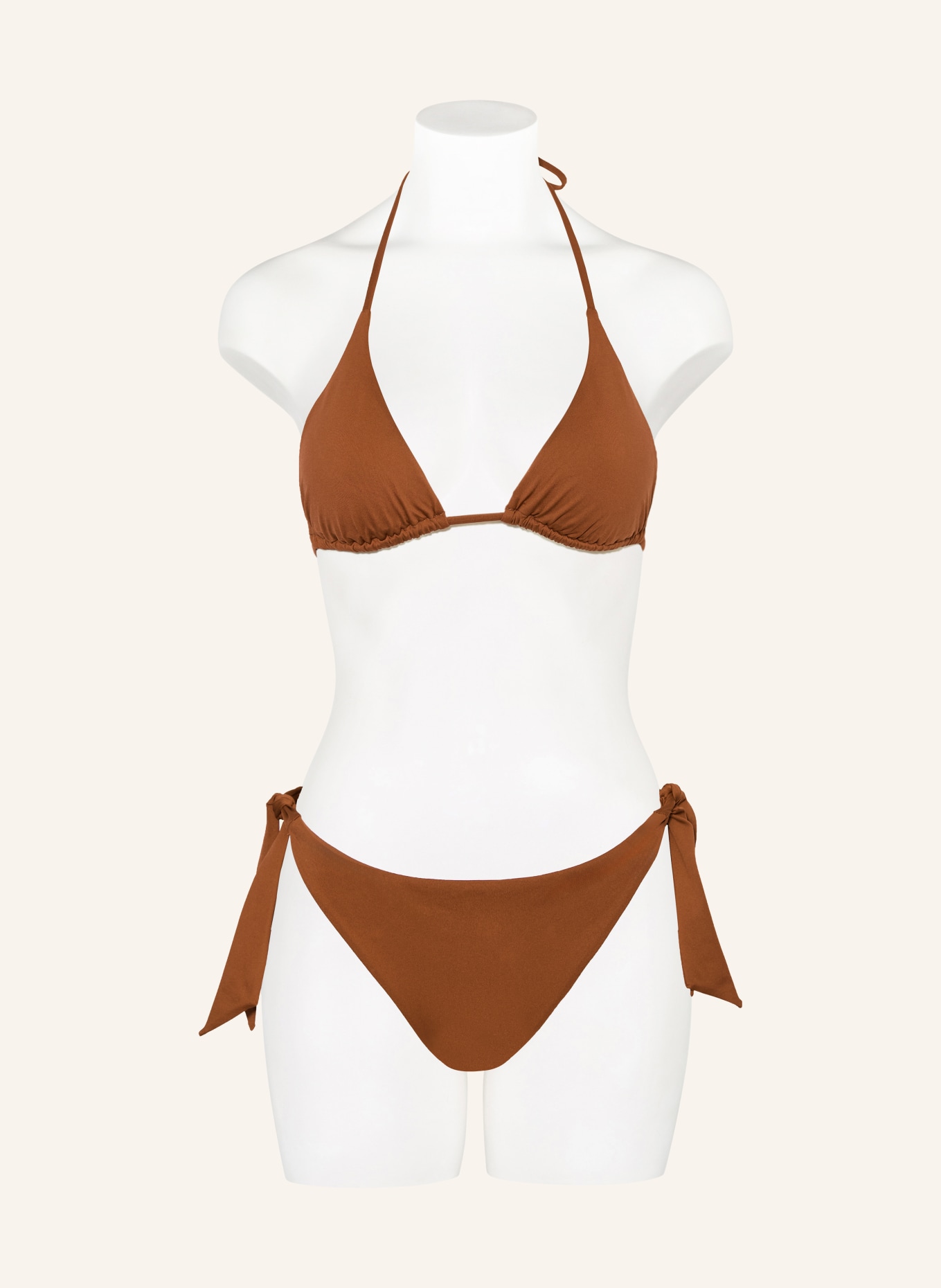 Max Mara BEACHWEAR Triangel-Bikini BABY: BRAUN