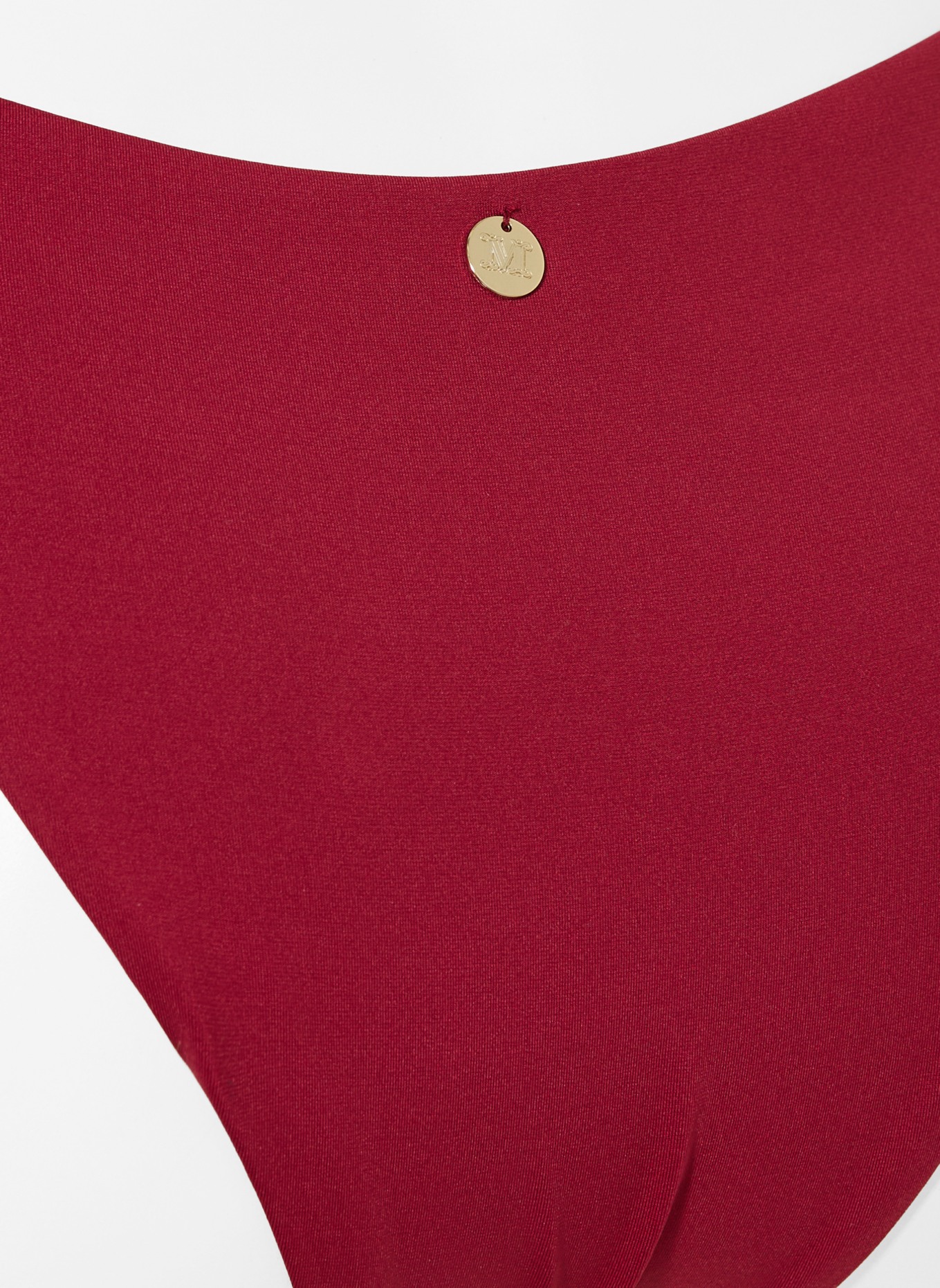 Max Mara BEACHWEAR Triangel-Bikini BABY: DUNKELROT