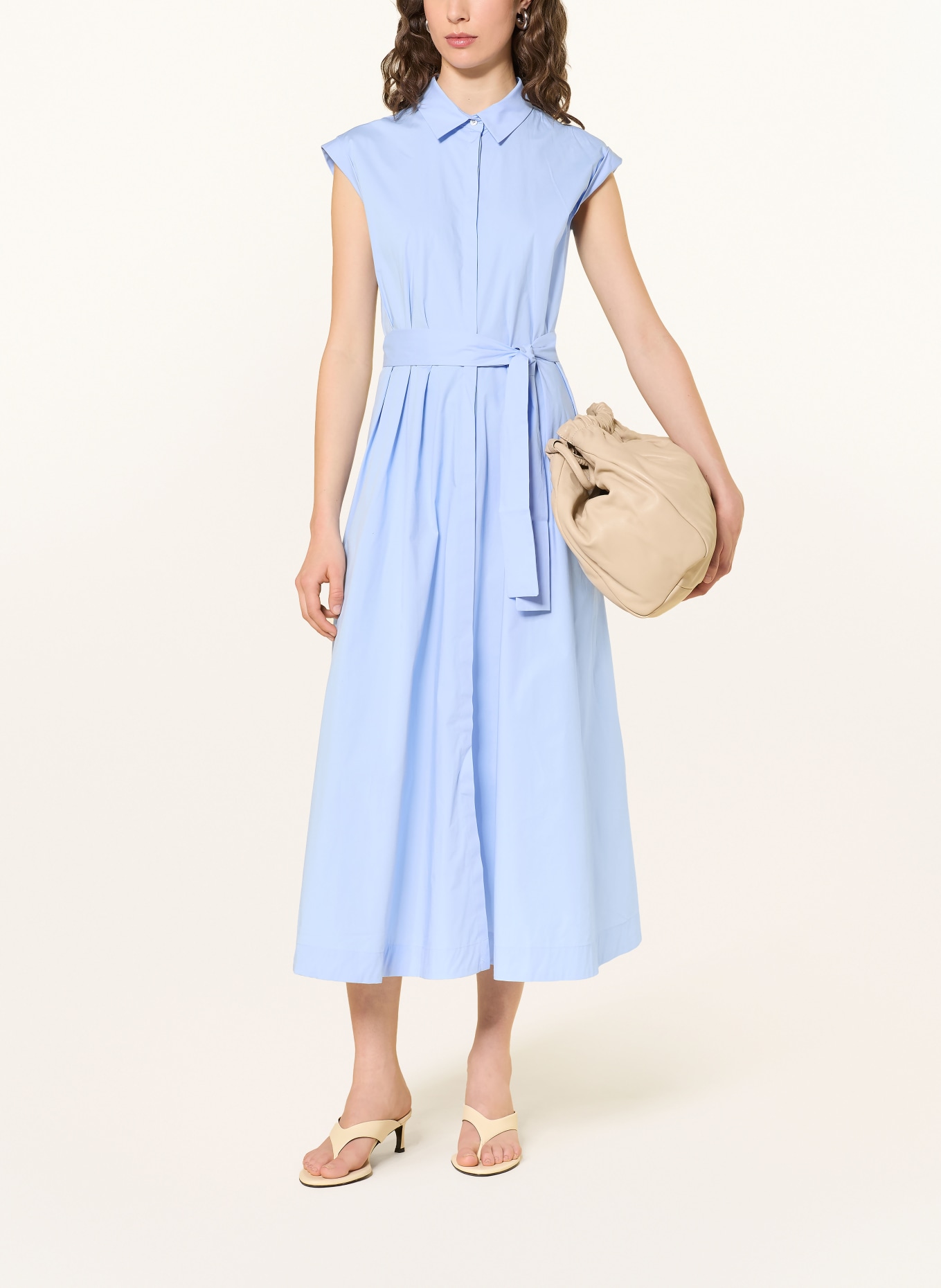 MARELLA Hemdblusenkleid: HELLBLAU