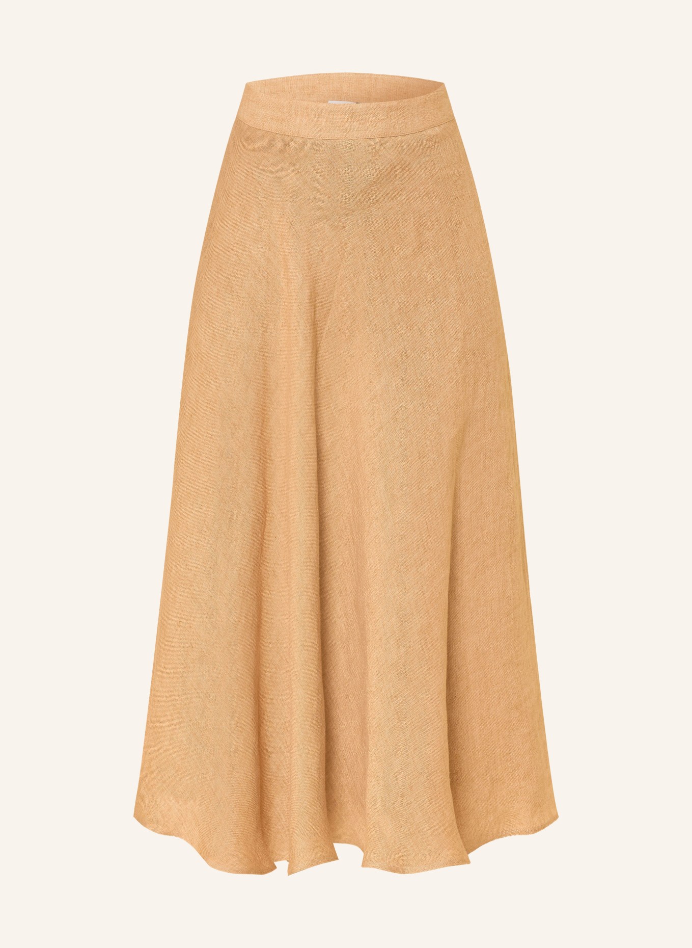MARELLA Spódnica z lnu: CAMELOWY
