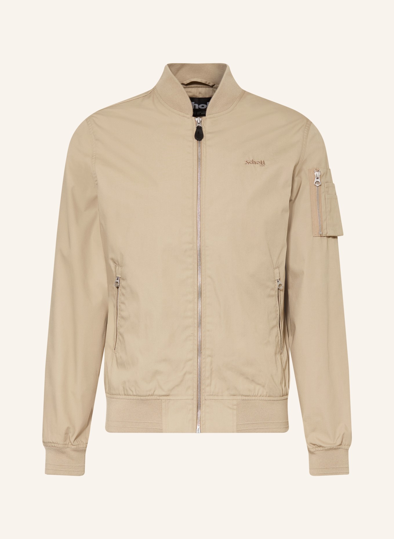 Schott NYC Blouson CABERS: BEIGE
