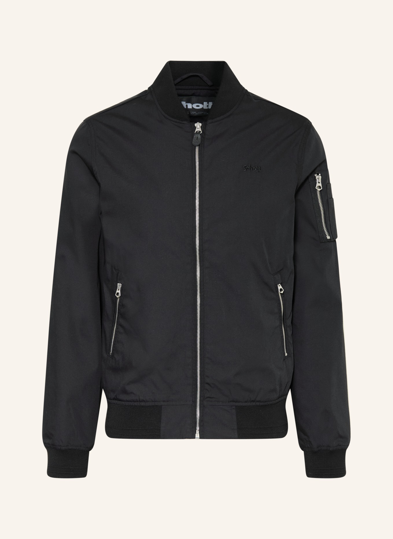 Schott NYC Blouson CABERS: SCHWARZ