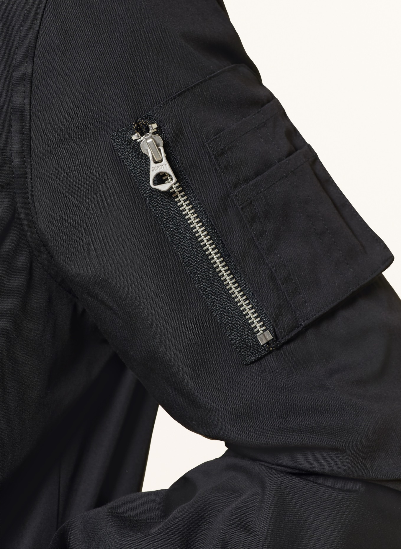 Schott NYC Blouson CABERS: SCHWARZ