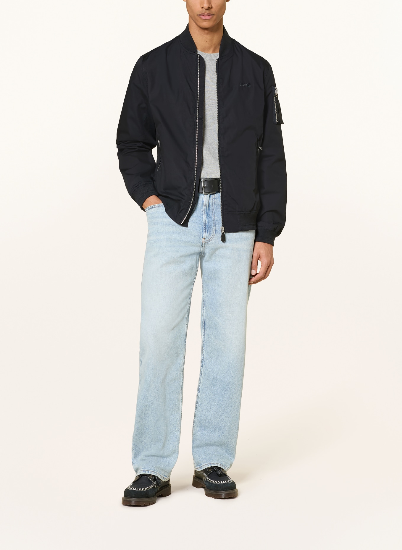 Schott NYC Blouson CABERS: DUNKELBLAU