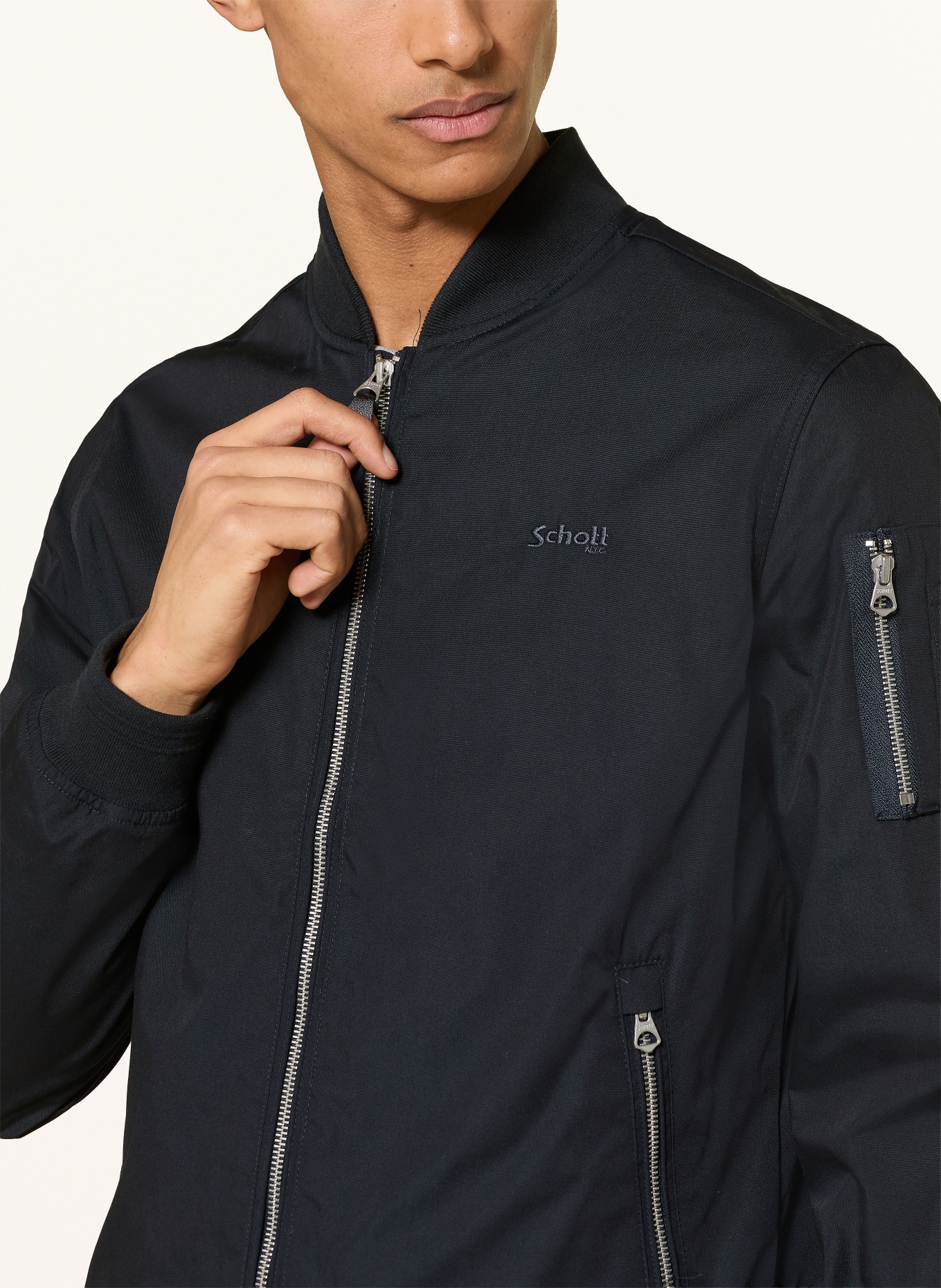 Schott NYC Blouson CABERS: DUNKELBLAU