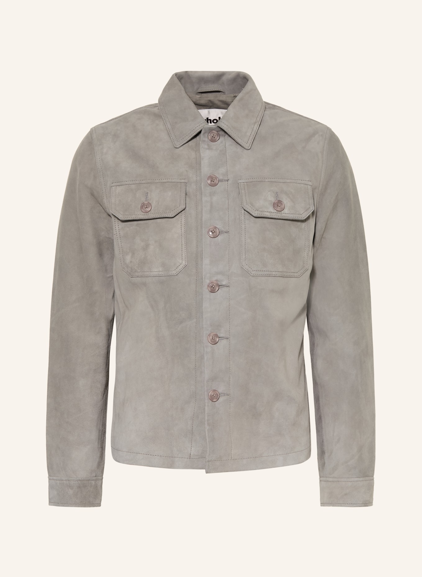 Schott NYC Survêtement en cuir: GRIS