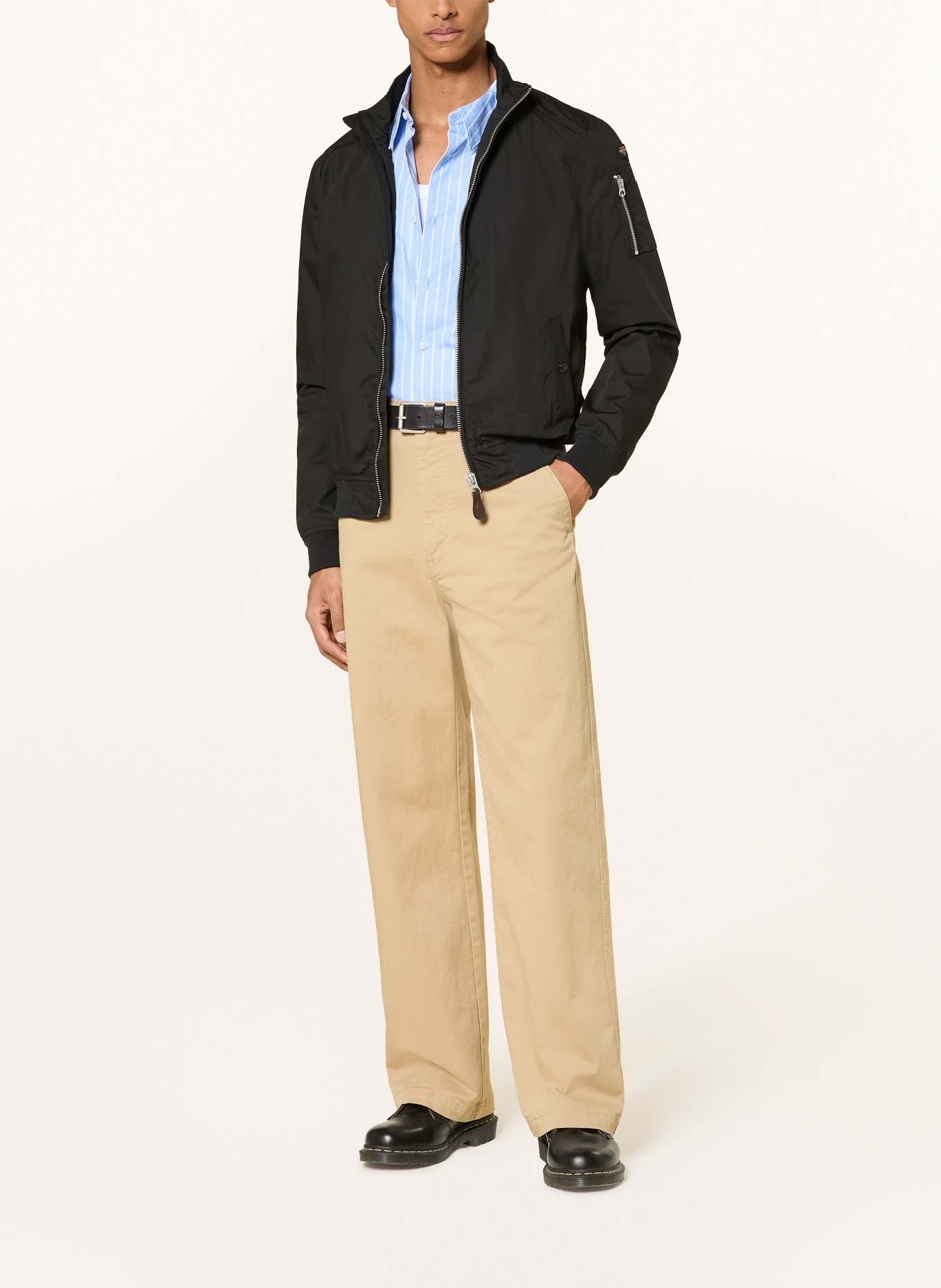 Schott NYC Blouson KENNY: SCHWARZ