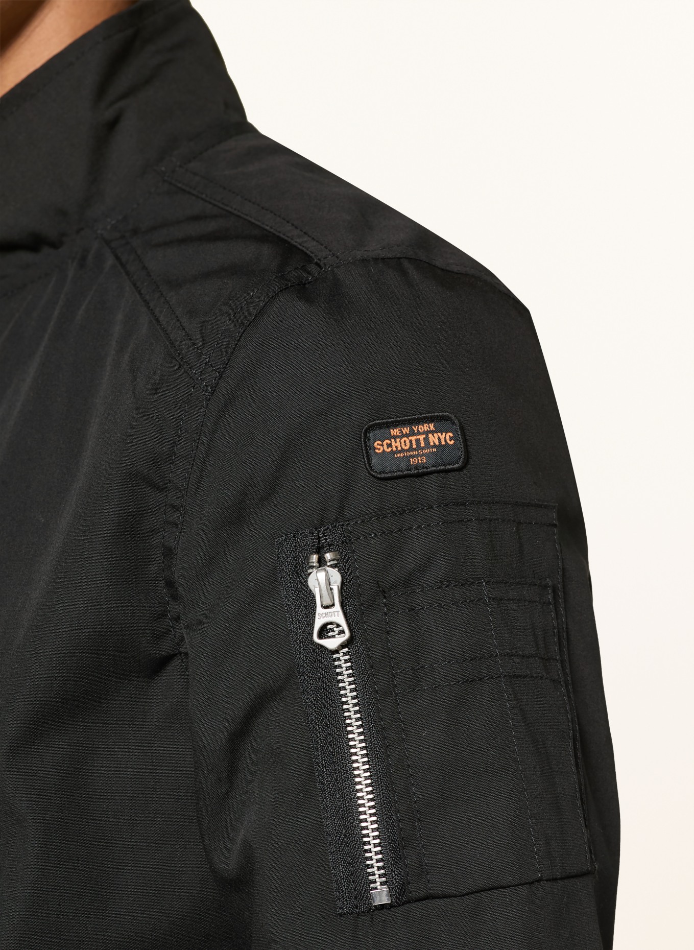 Schott NYC Blouson KENNY: SCHWARZ