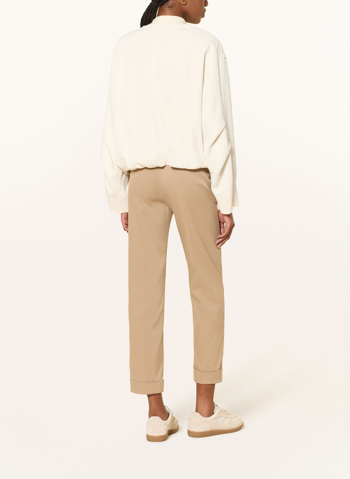 RAFFAELLO ROSSI 7/8-broek KRISS: LICHTBRUIN