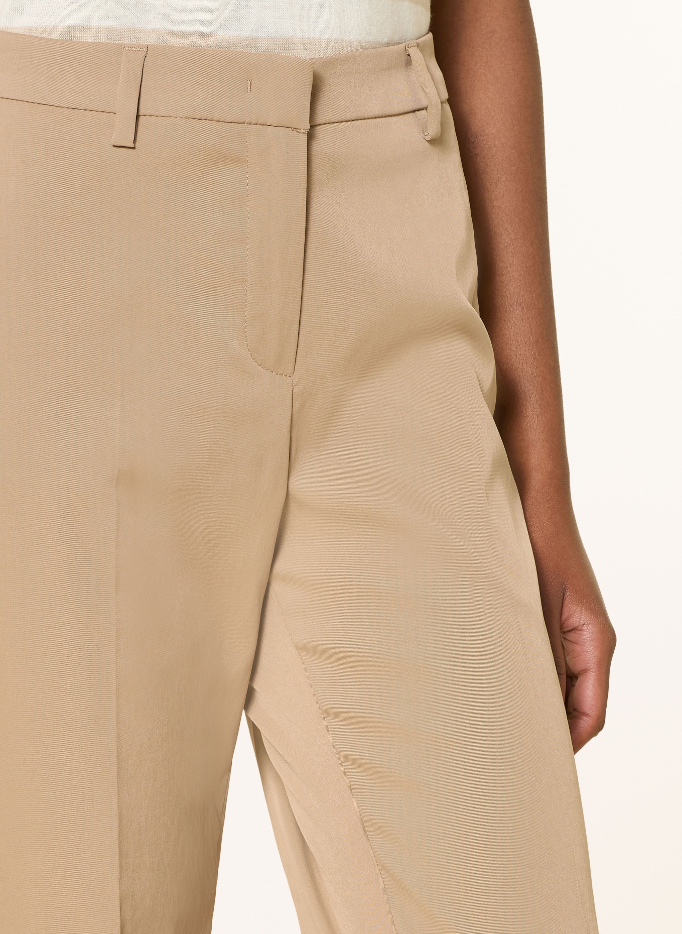 RAFFAELLO ROSSI 7/8-broek KRISS: LICHTBRUIN