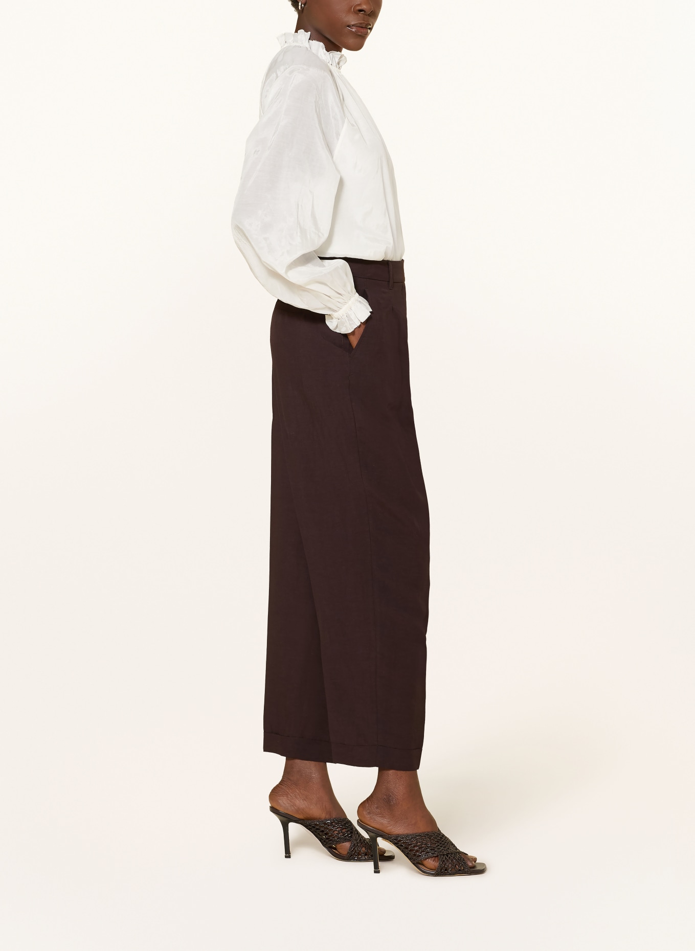 RAFFAELLO ROSSI Hose PRIA: DUNKELBRAUN