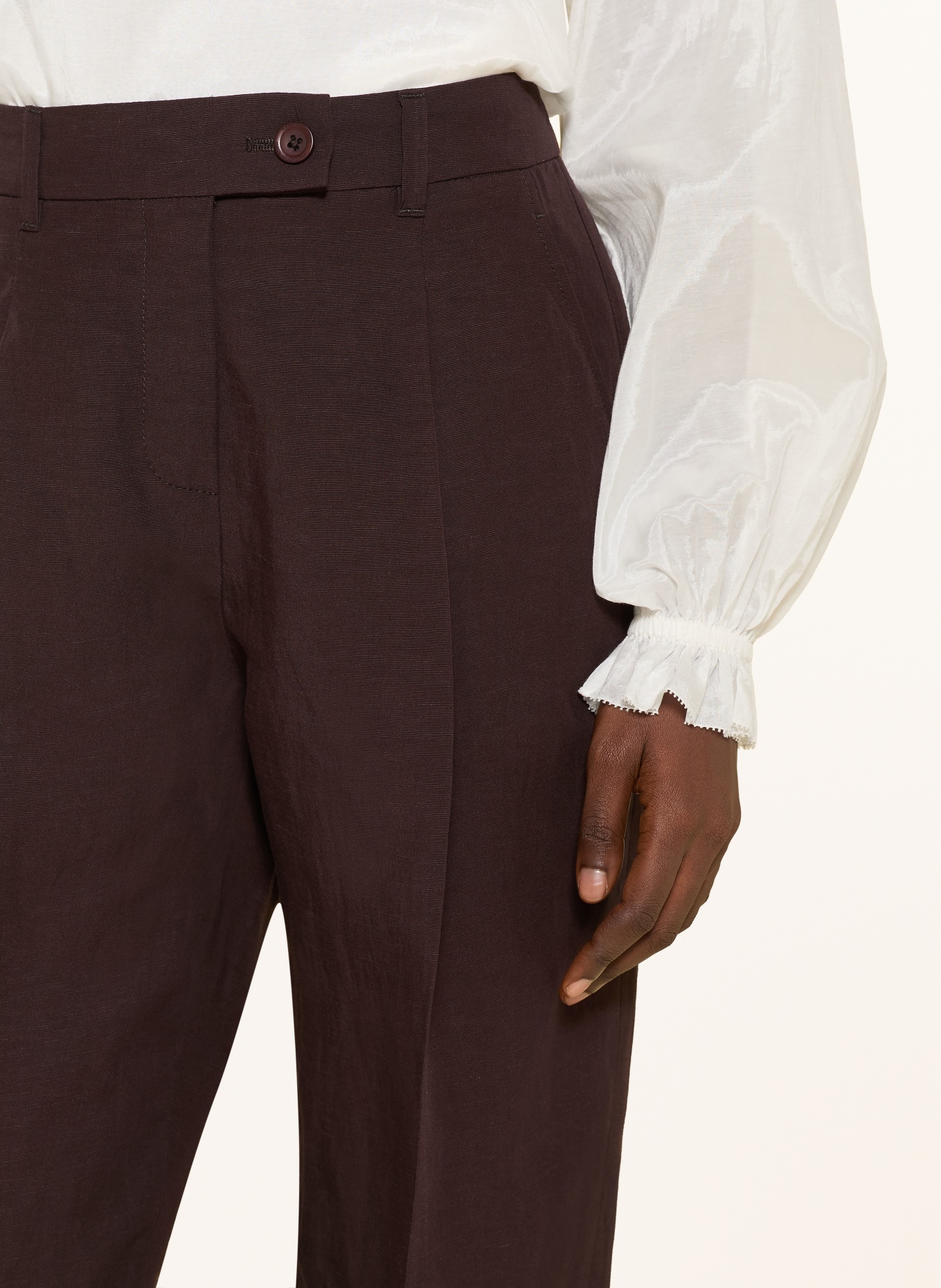 RAFFAELLO ROSSI Hose PRIA: DUNKELBRAUN