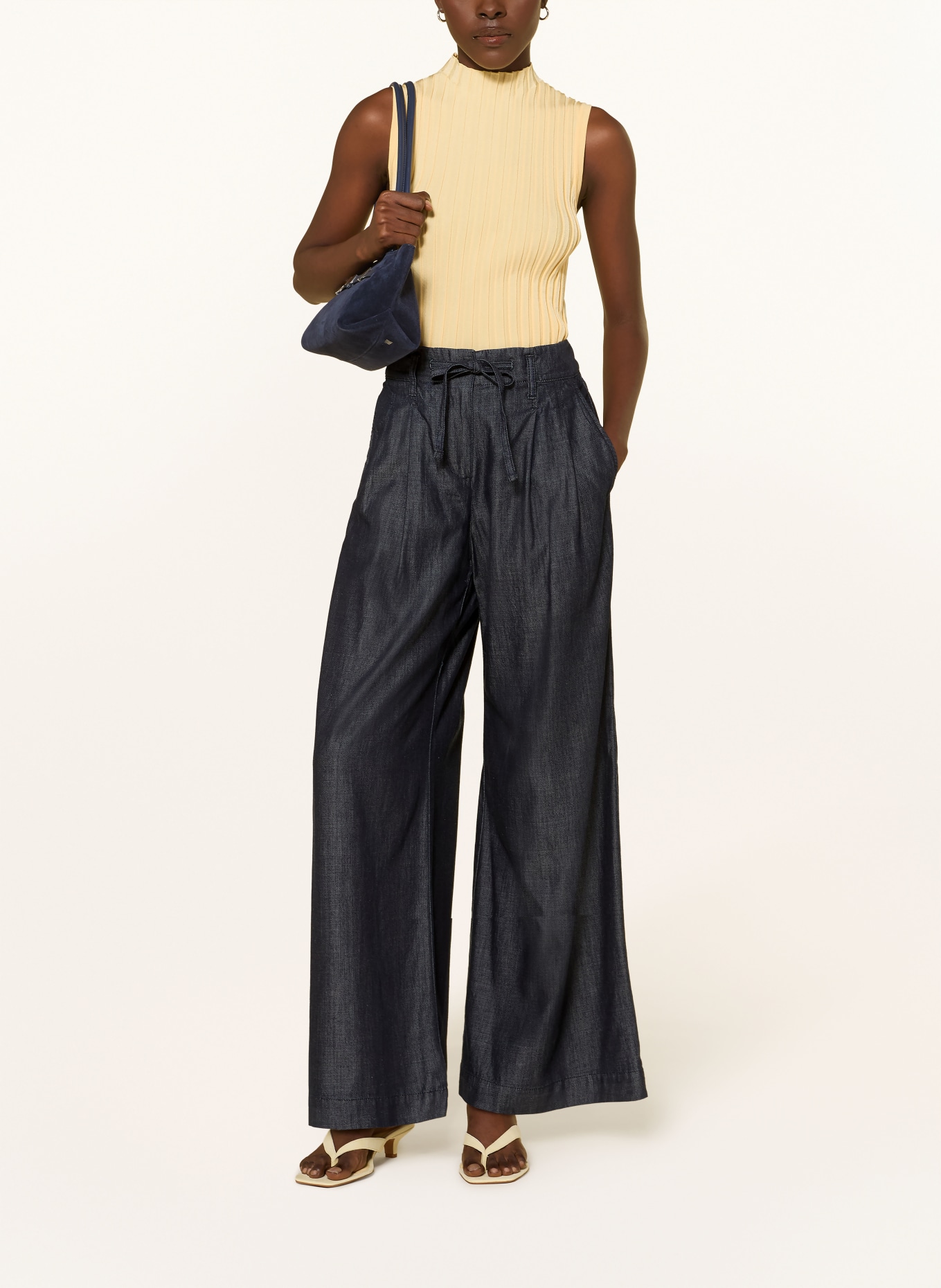 RAFFAELLO ROSSI Jeans-Culotte DAVINA: DUNKELBLAU
