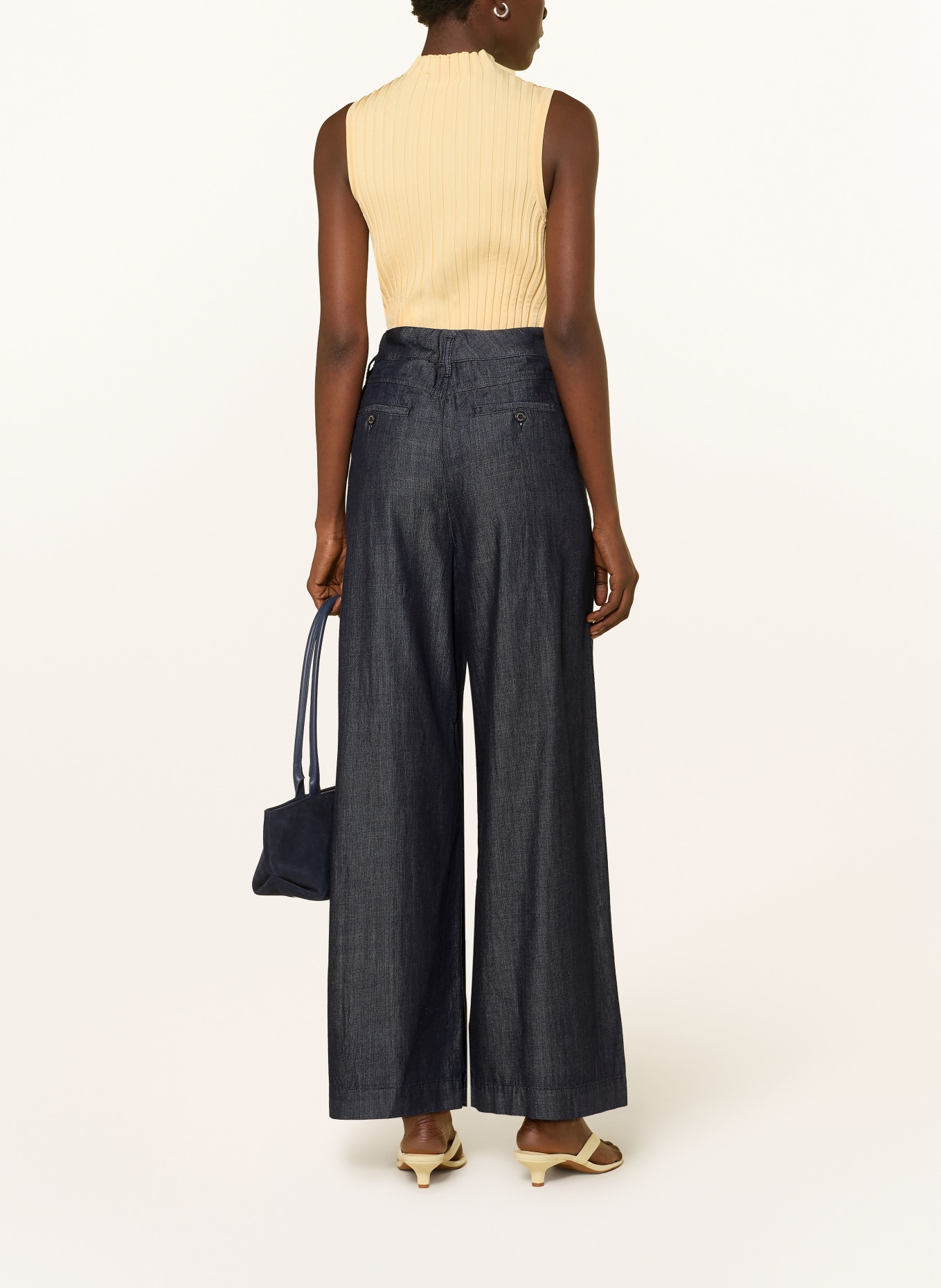 RAFFAELLO ROSSI Jeans-Culotte DAVINA: DUNKELBLAU