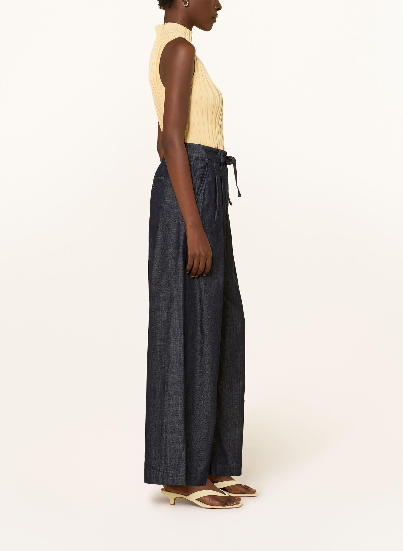 RAFFAELLO ROSSI Jeans-Culotte DAVINA: DUNKELBLAU