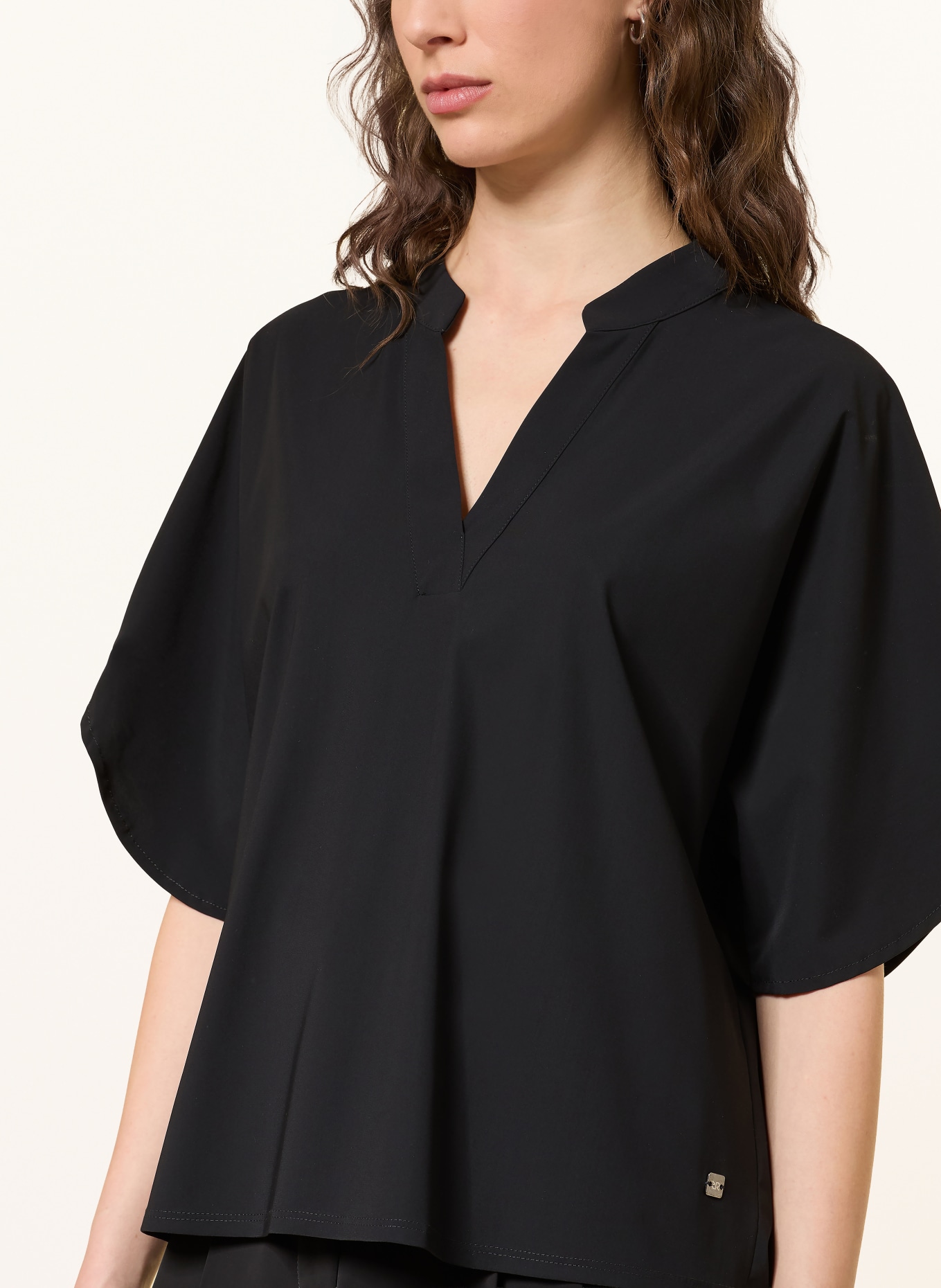 RAFFAELLO ROSSI LOUI Blouse Shirt: BLACK