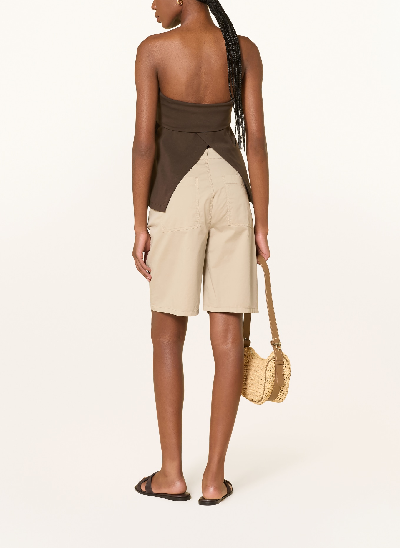 RAFFAELLO ROSSI Short YUKI: BEIGE