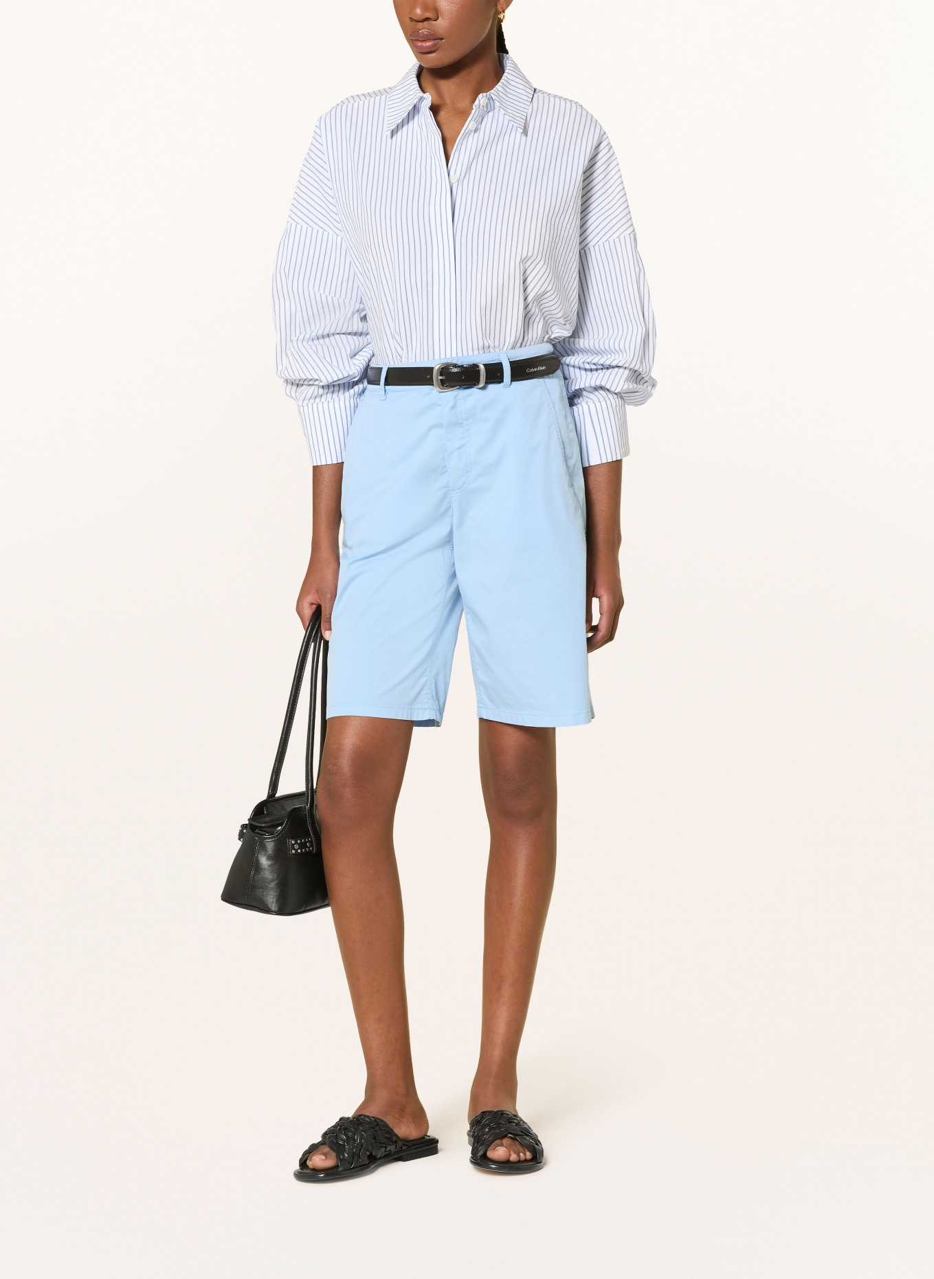 RAFFAELLO ROSSI Short YUKI: BLEU CLAIR